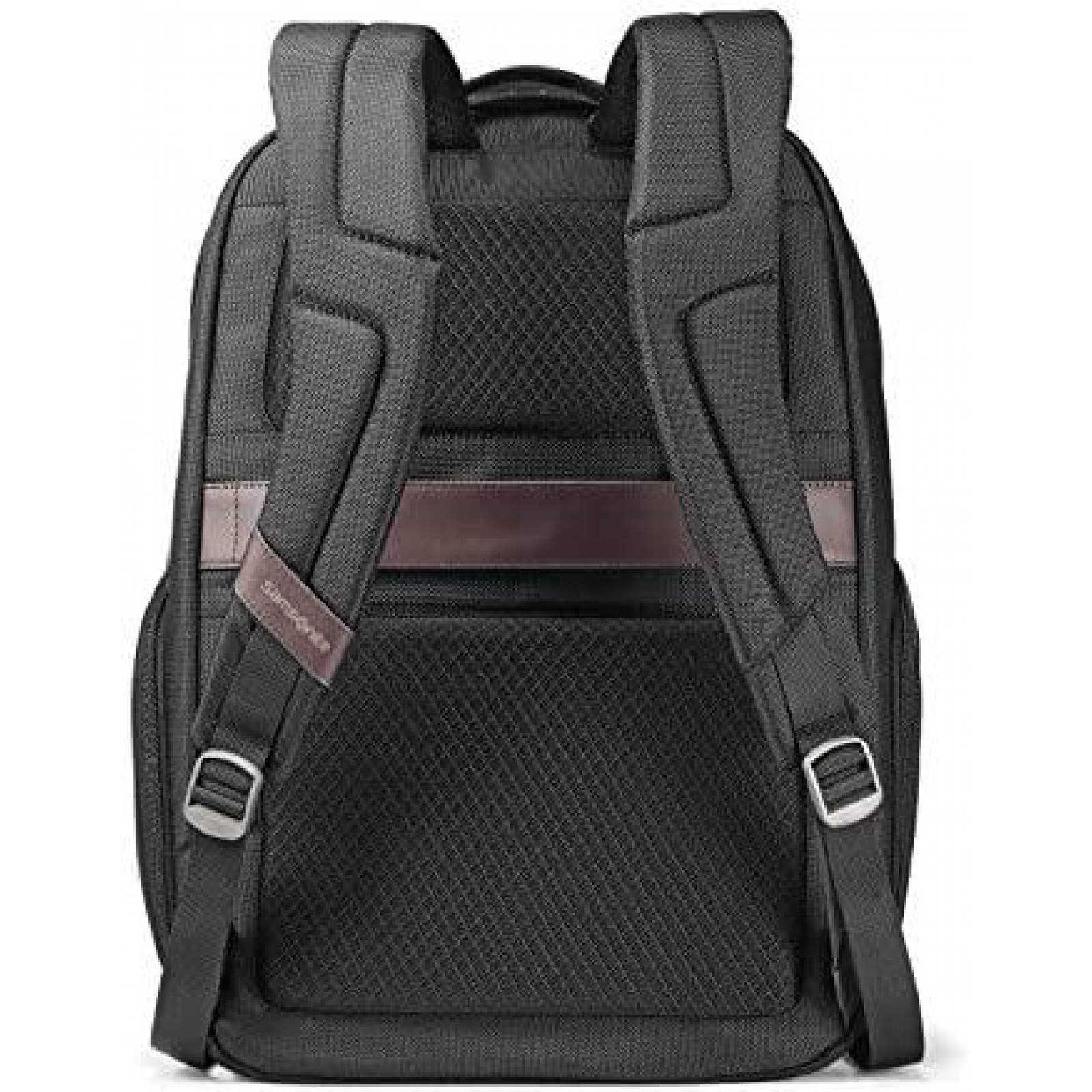 Mochila Samsonite Kombi Trasera 17.5x12x7" Laptop -Negro