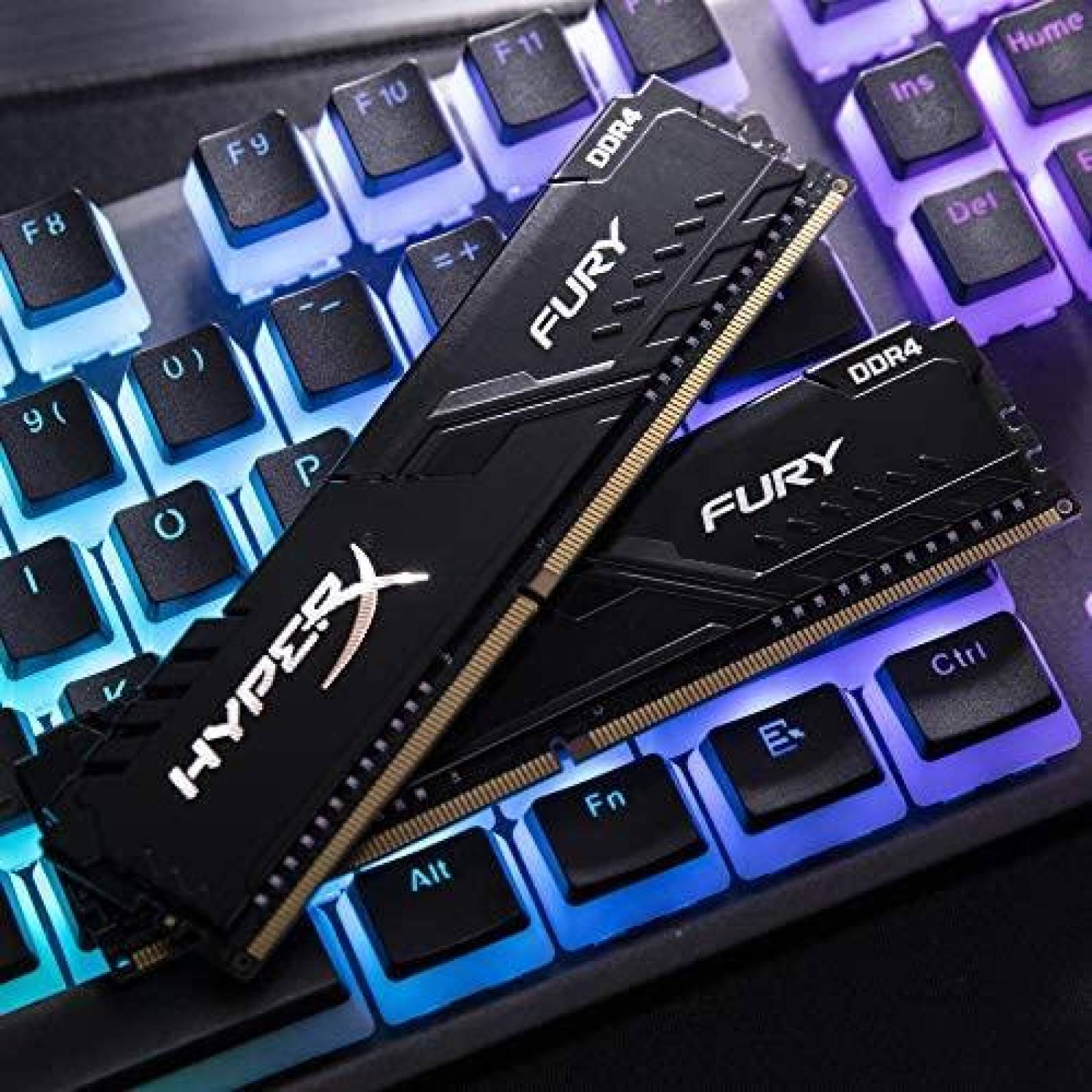 Memoria HyperX Fury Black 32GB(2 x 16GB) 3200MHz -Negro