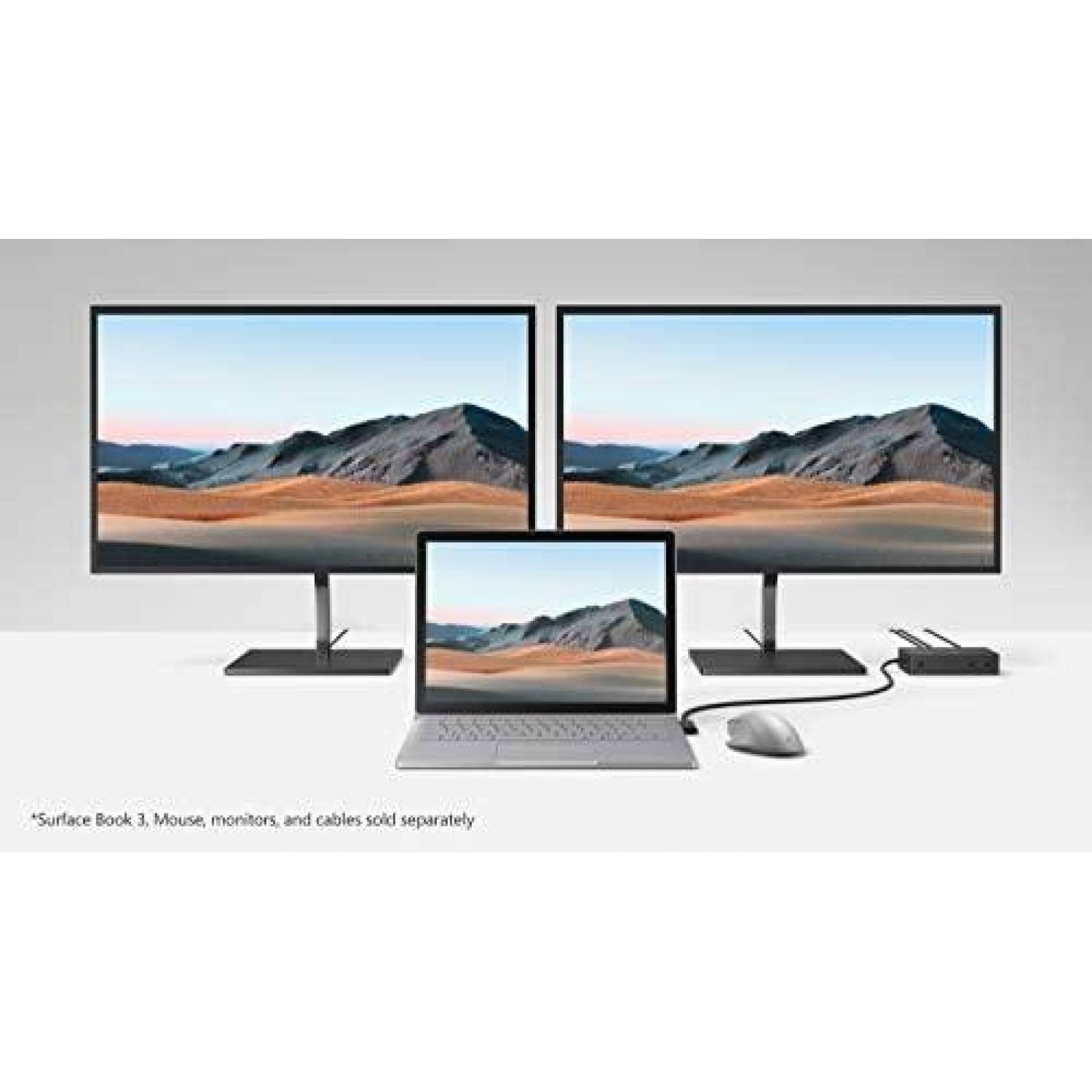 Estacion de Carga Microsoft USB Ethernet 5.12"x2.75"x1.18"