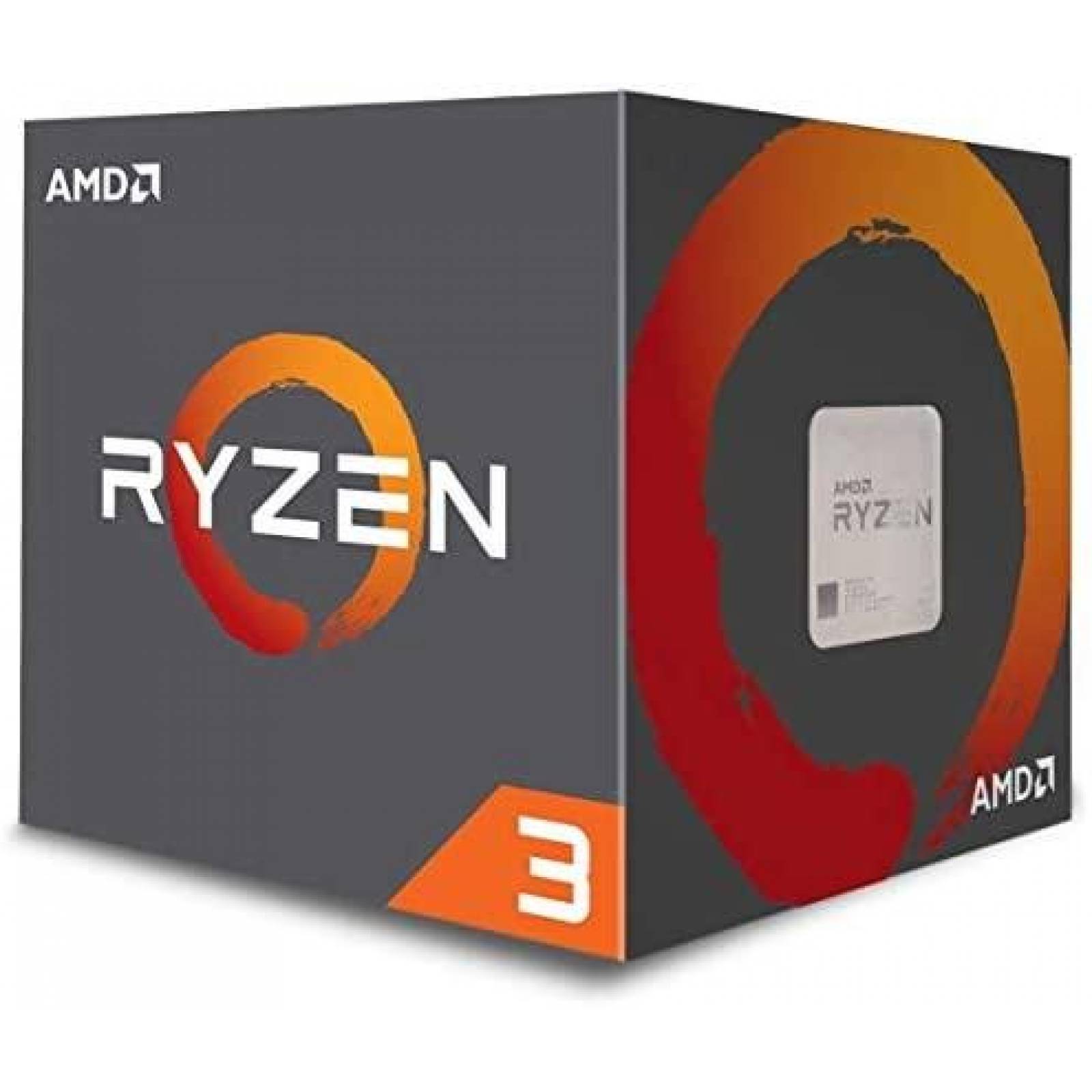 Procesador AMD Core i9 Ryzen 3 1200 3.4 GHz -Plateado