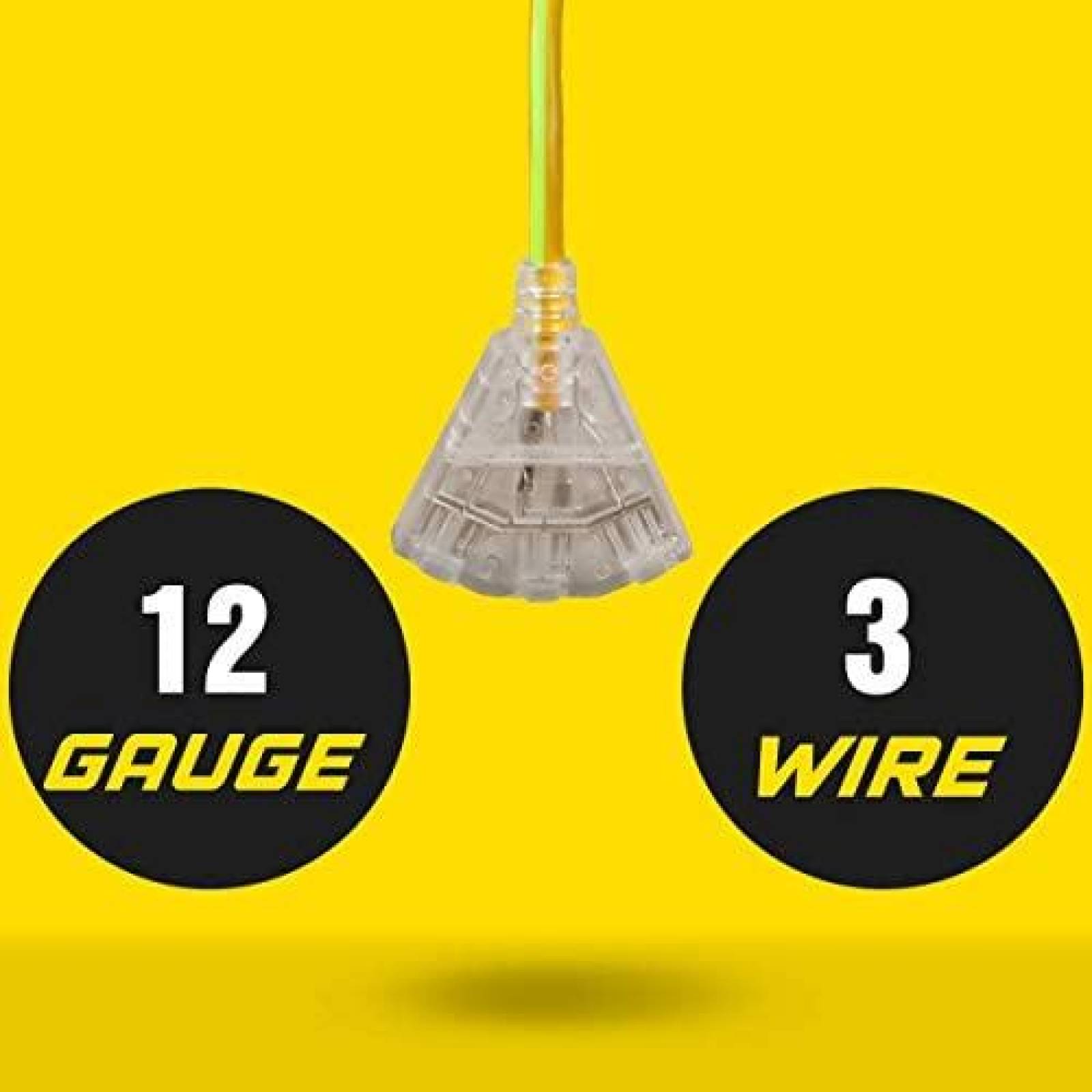 Cable Industrial ReelWorks Extensor Retractable -Amarillo