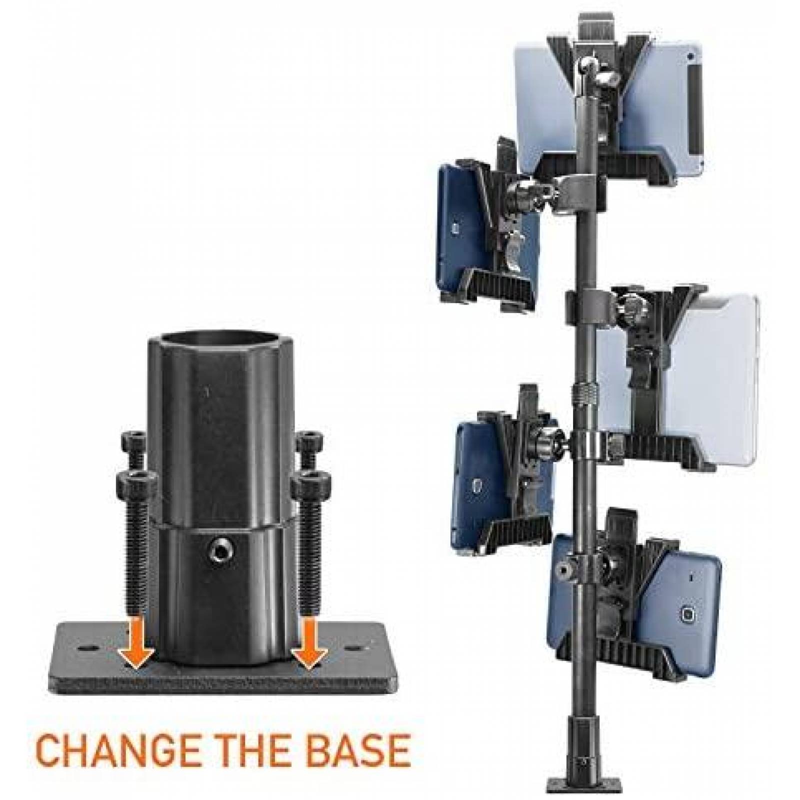 Stand para Tablet iBOLT TabDock de 7'' a 10'' -Negro