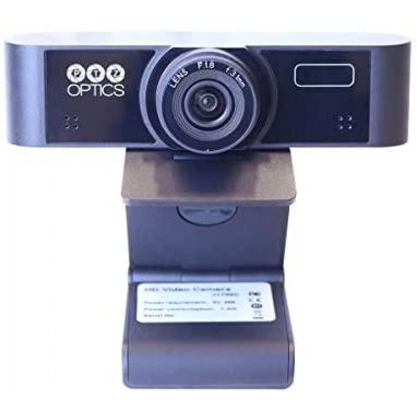Camara Web PTZOptics PT-WEBCAM-80 Lente gran angular -Negro