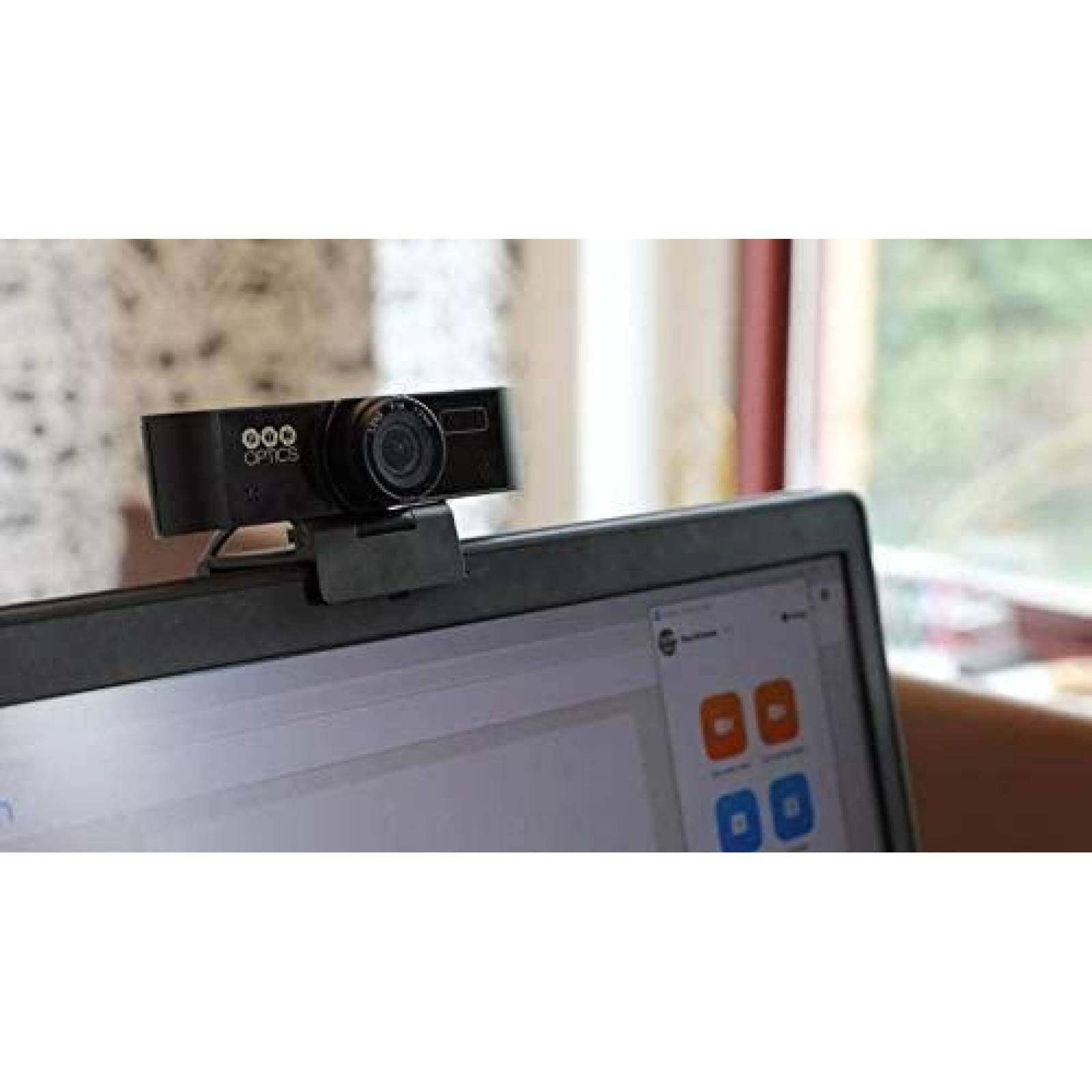 Camara Web PTZOptics PT-WEBCAM-80 Lente gran angular -Negro