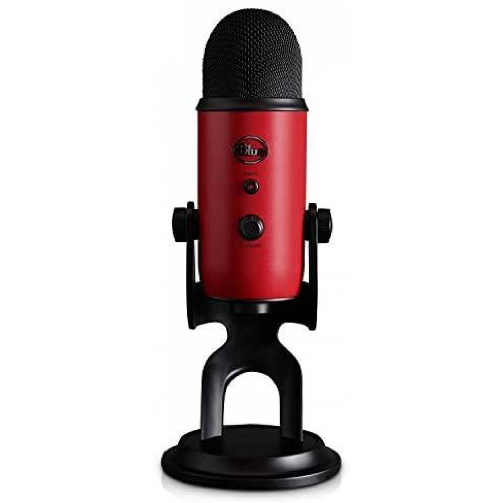 Microfono Blue Yeti USB auriculares estudio USB -Rojo
