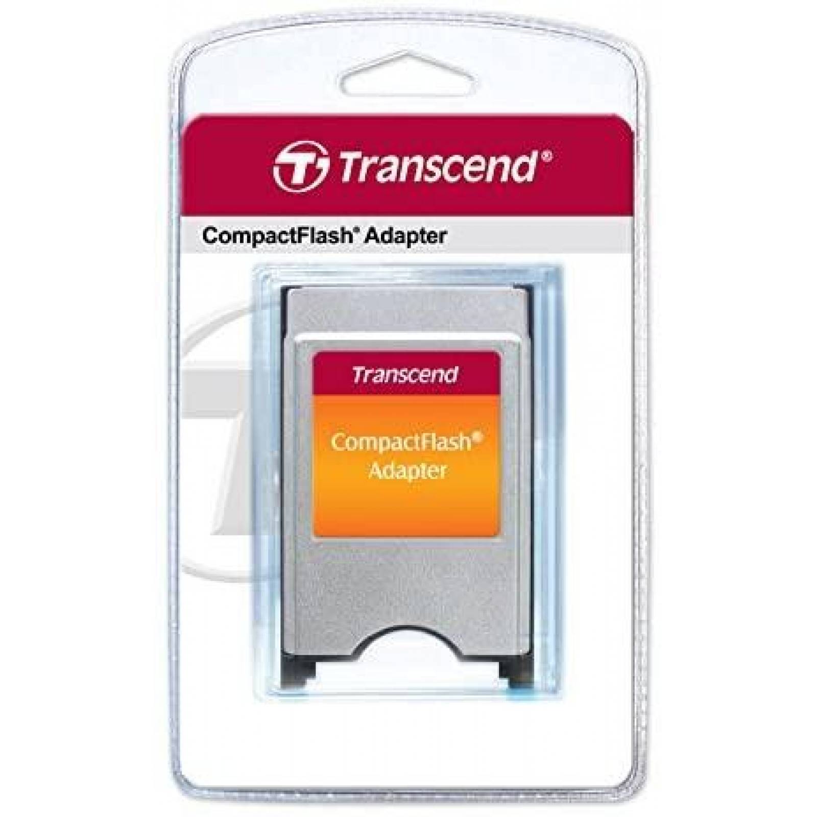 Transcend Adaptador De Pcmcia Ata Para Tarjeta Cf 2