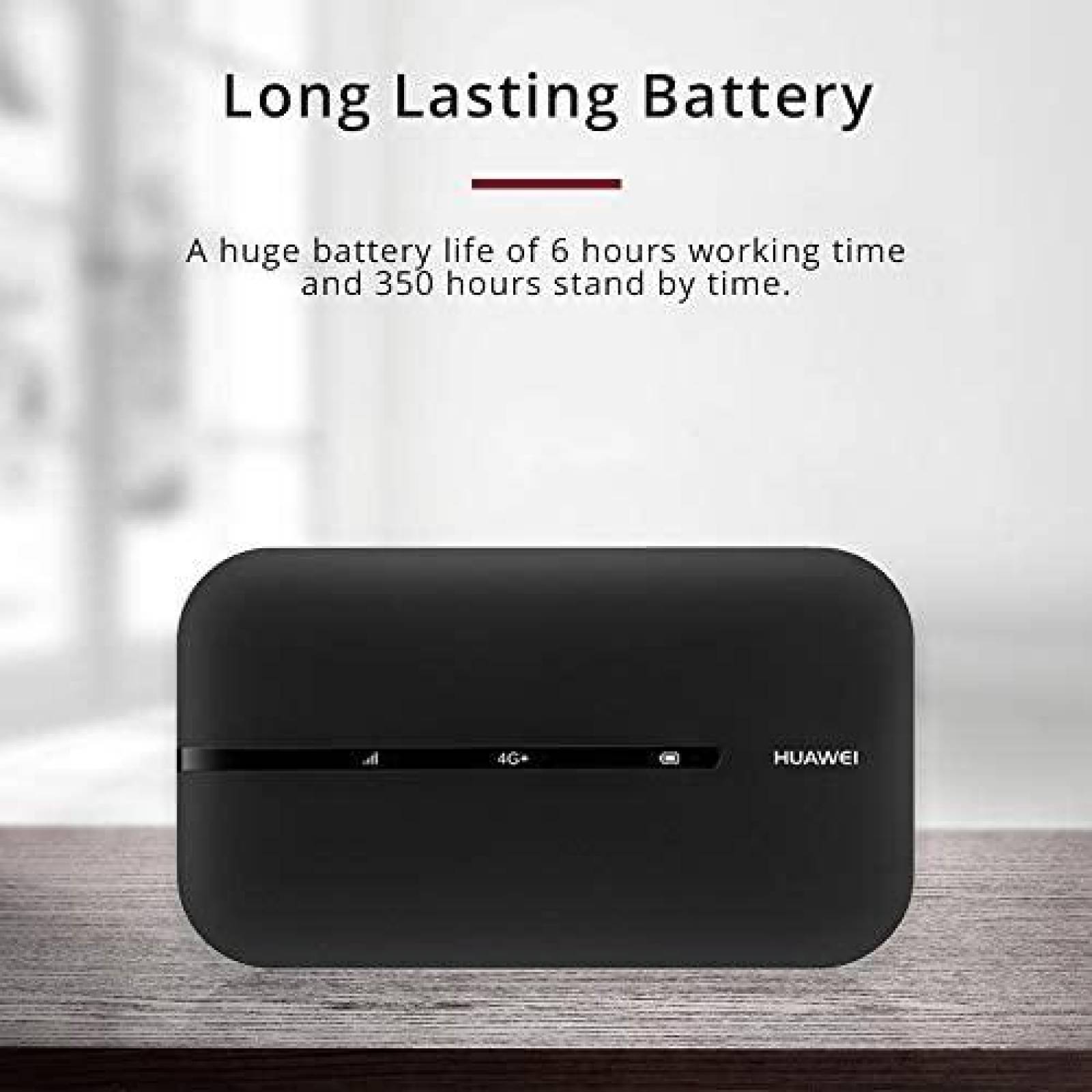 Router Huawei E5783B-230 Wi-Fi 300Mbps 4G LTE -Negro