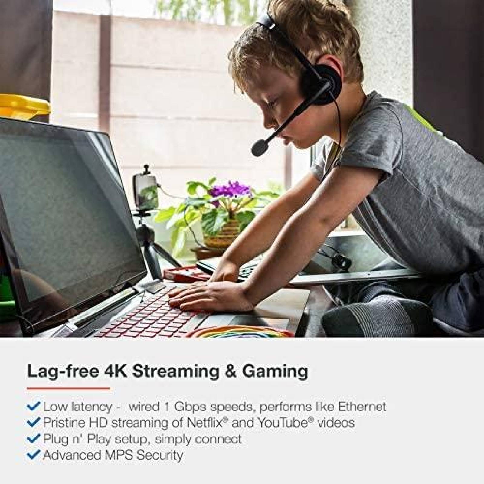 Adaptador Ethernet ActiontecMoCA 2pcs1Gbps adaptador coaxial