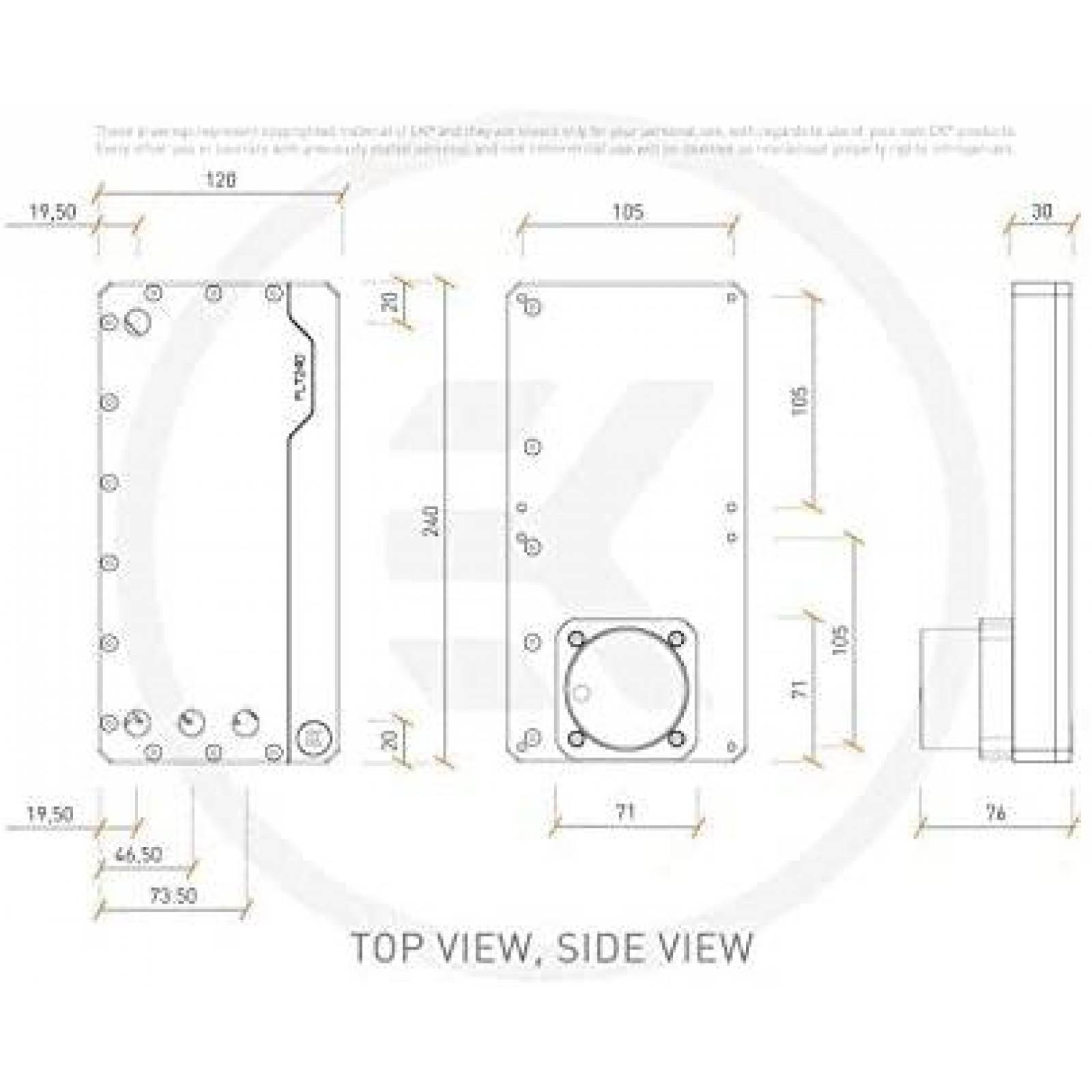 Bomba/deposito EKWB EK-Quantum Kinetic D5 PWM D-RGB -Negro
