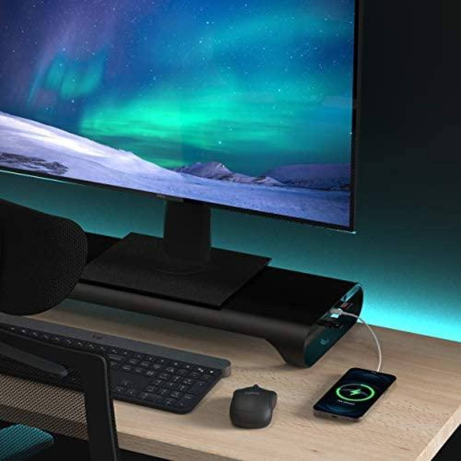 Soporte de monitor Monitormate ProBASE X de aluminio