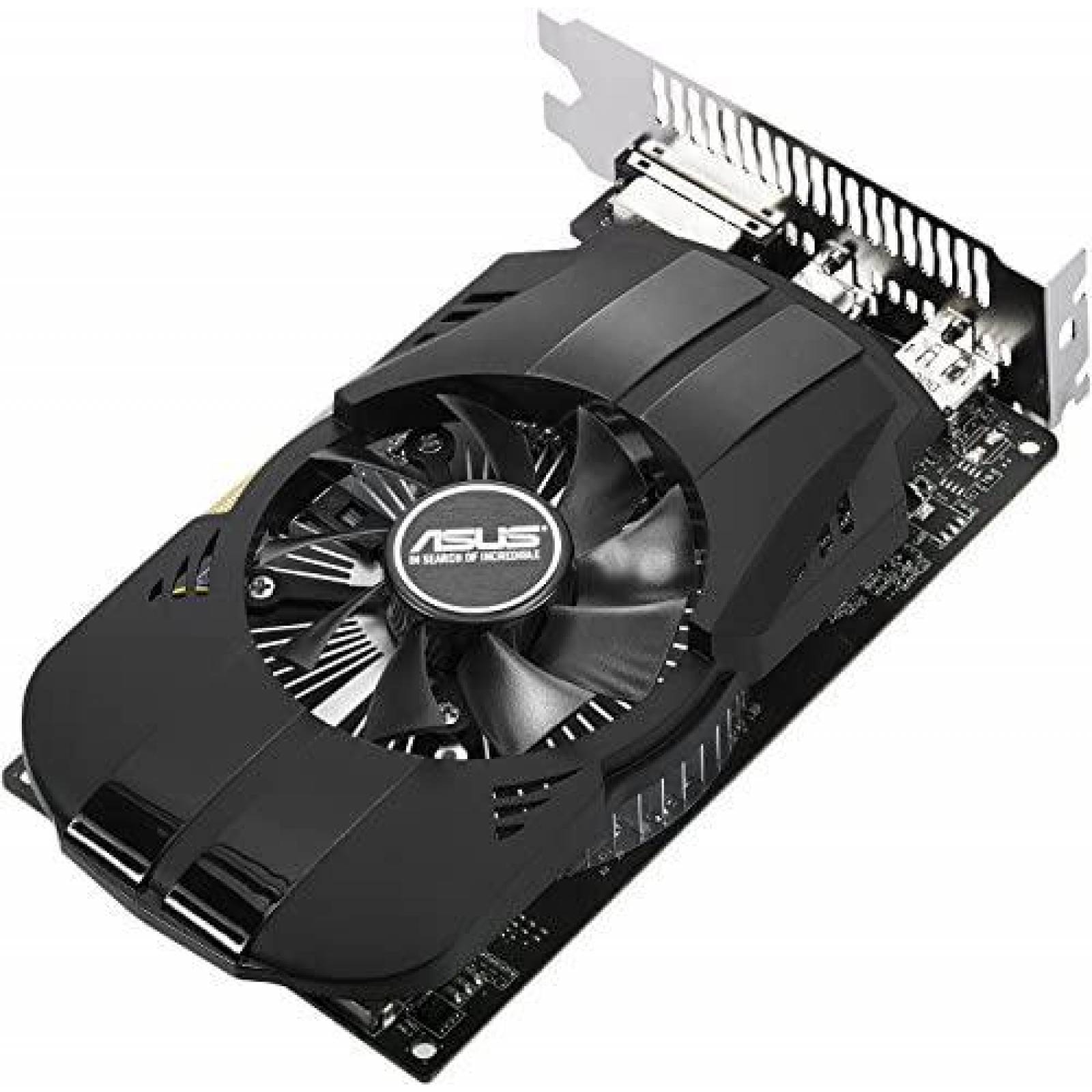 Tarjeta de Graficos ASUS 4GB NVIDIA GeForce GTX 1050 -Negro