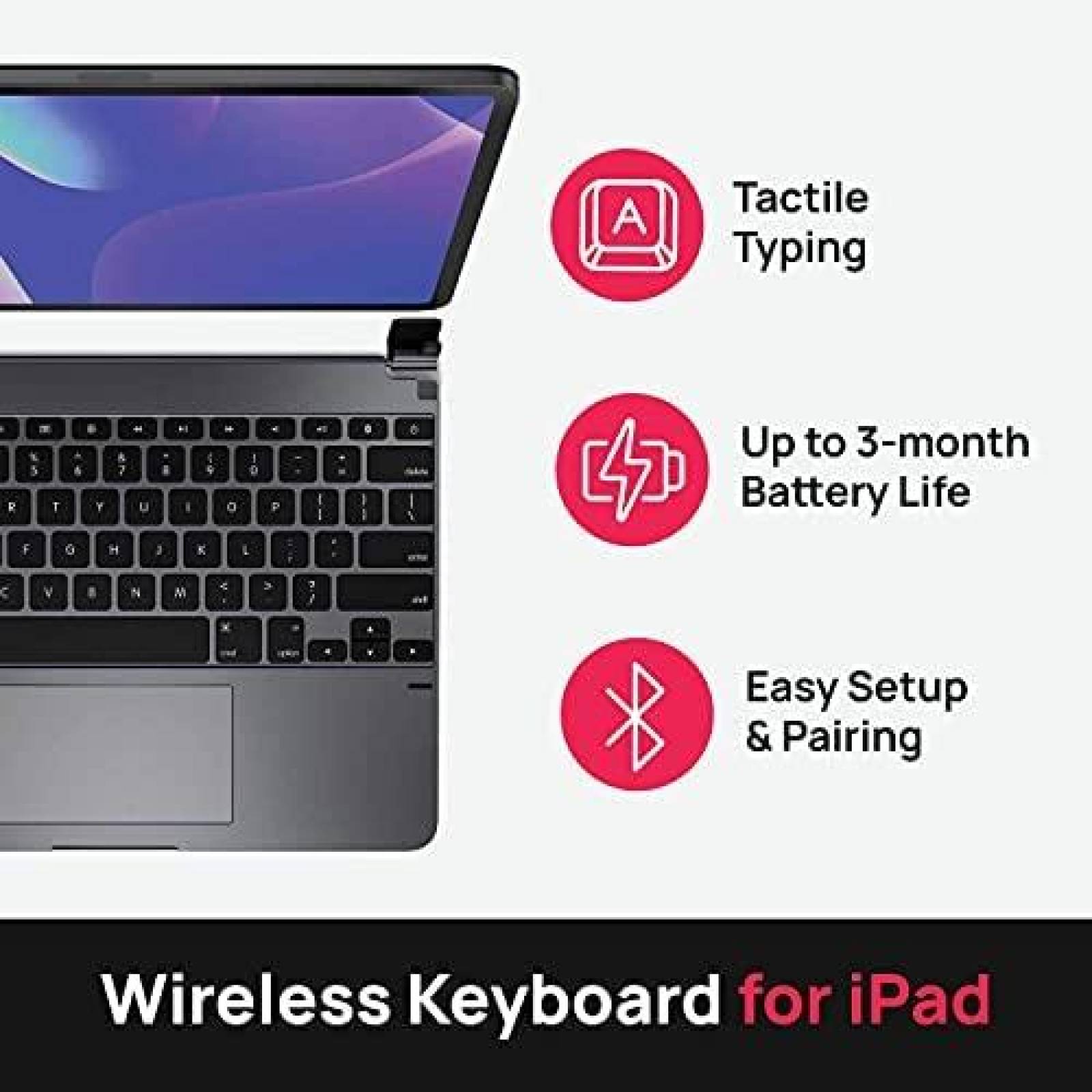 Teclado Brydge 12.9 Pro inalambrico para iPad Pro de 12.9"
