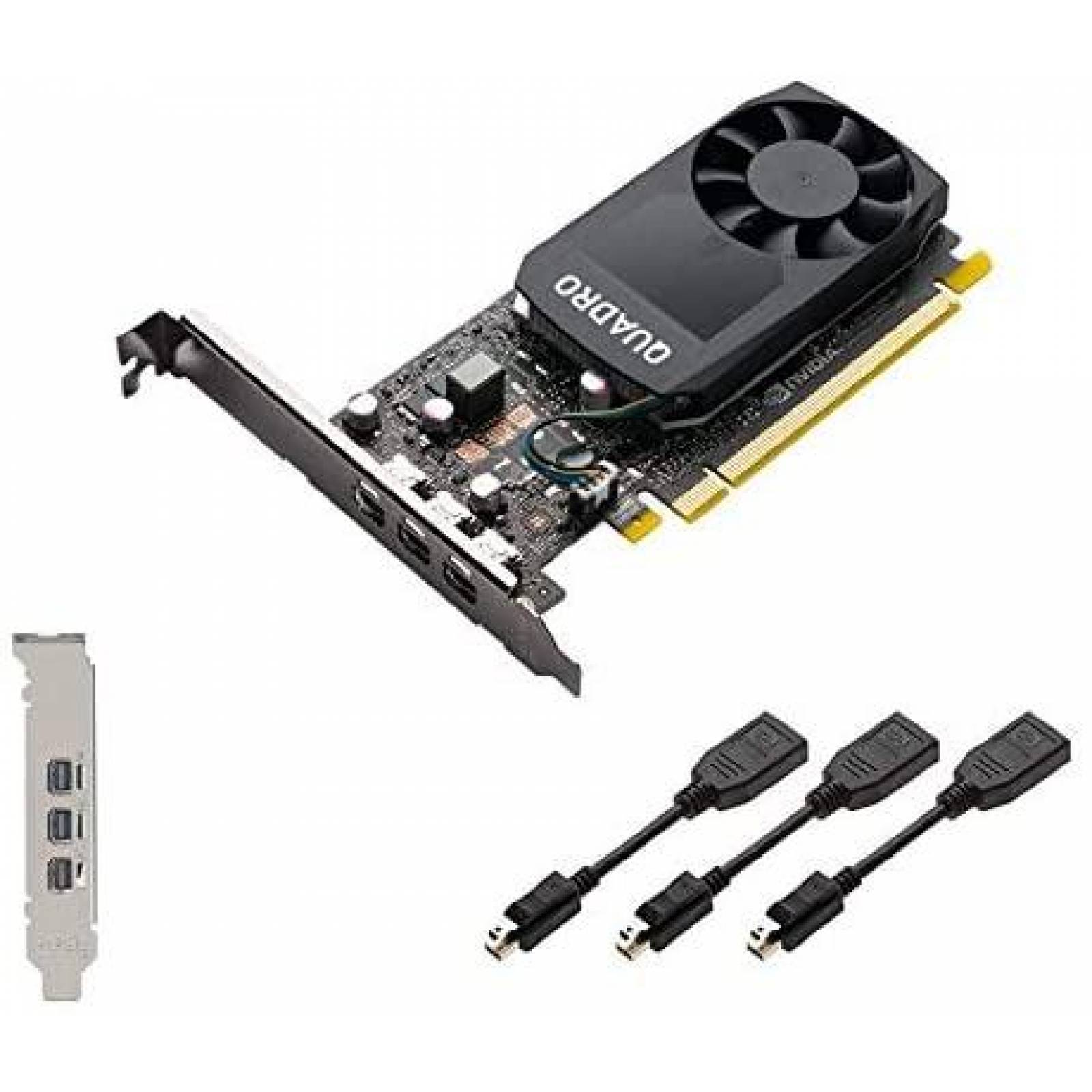 Tarjeta Grafica PNY Quadro P400 NVIDIA 1 GB -Negro