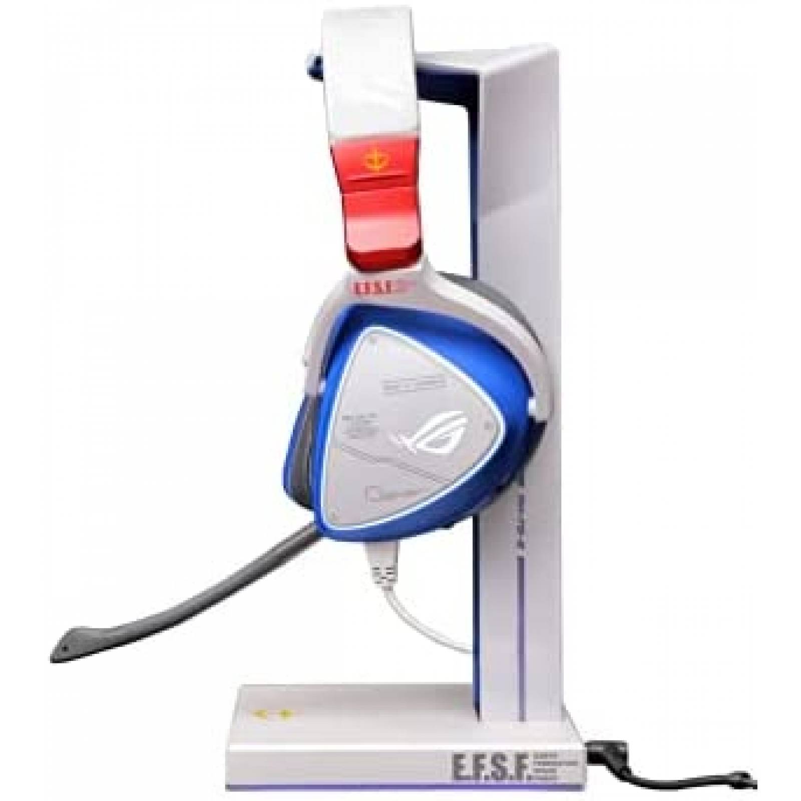 Soporte para Audifonos ASUS ROG Throne Qi Gundam -Blanco