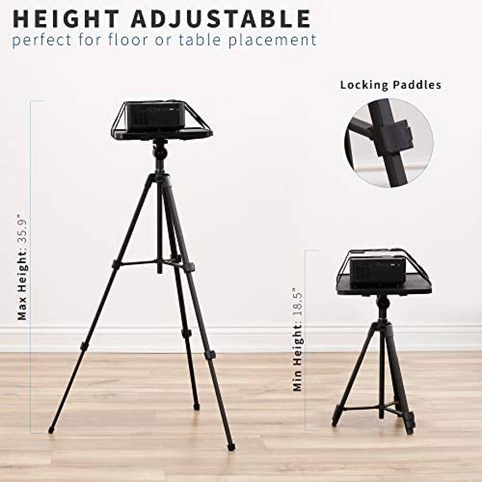 Tripie para Proyector VIVO STAND-VP01T Plegable Universal