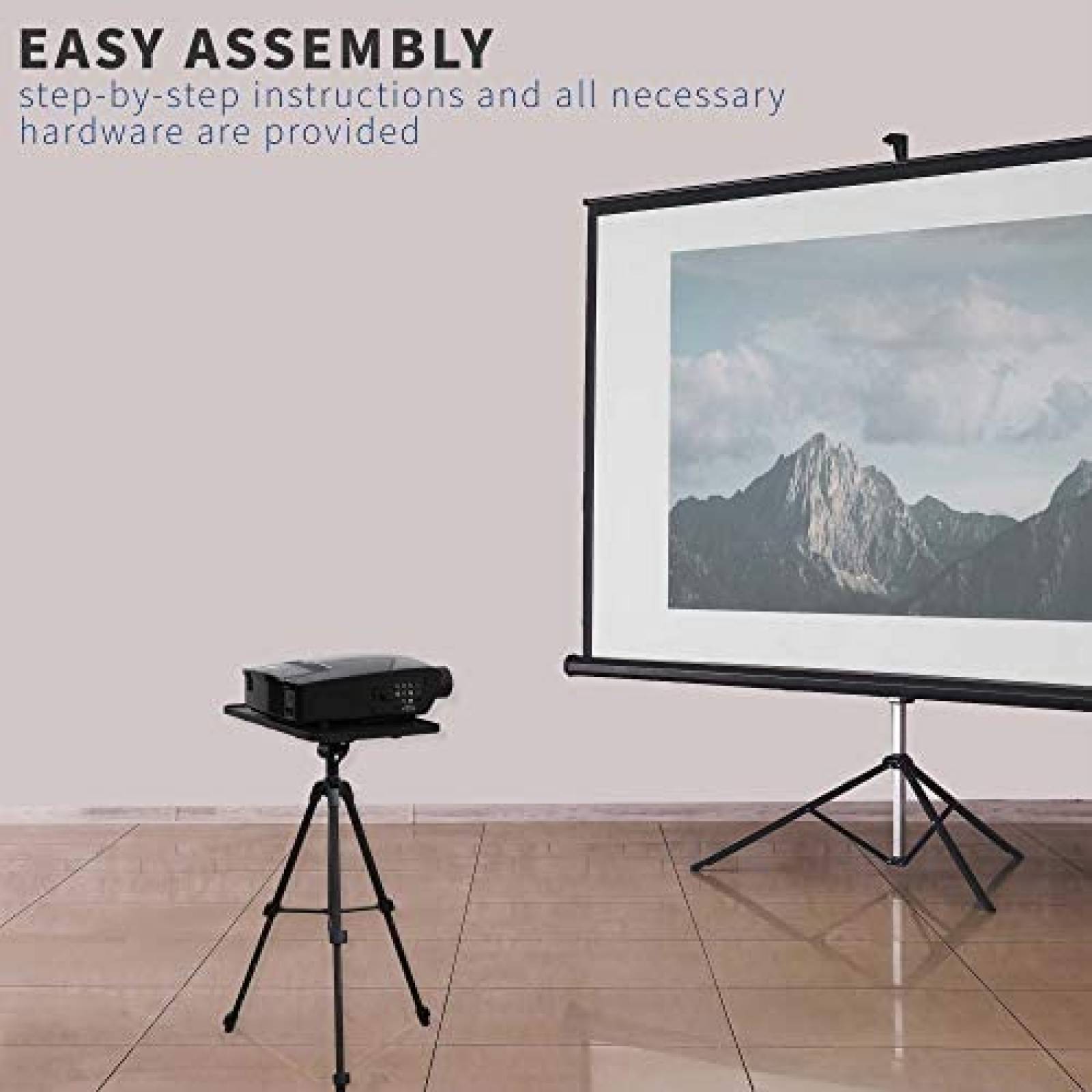 Tripie para Proyector VIVO STAND-VP01T Plegable Universal