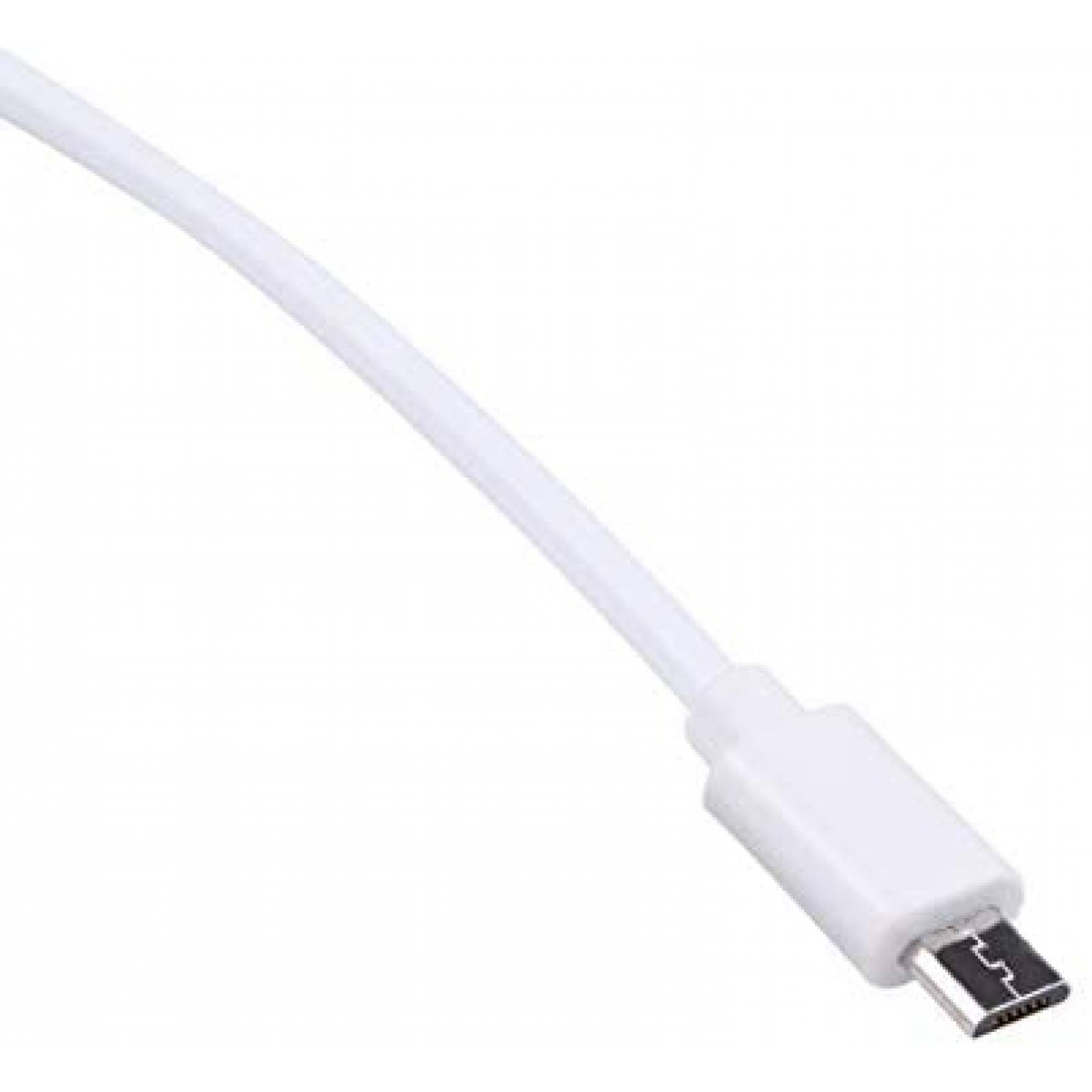 Adaptador Smays Micro USB a WLAN Ethernet 100 Mbps -Blanco