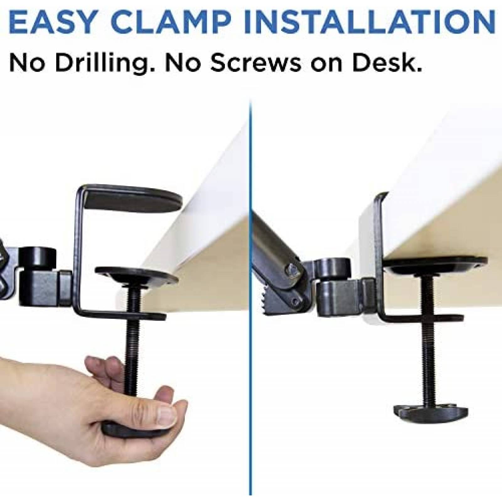 Reposa Brazo para Mesa Mount-It! MI-7145 Ajustable -Negro