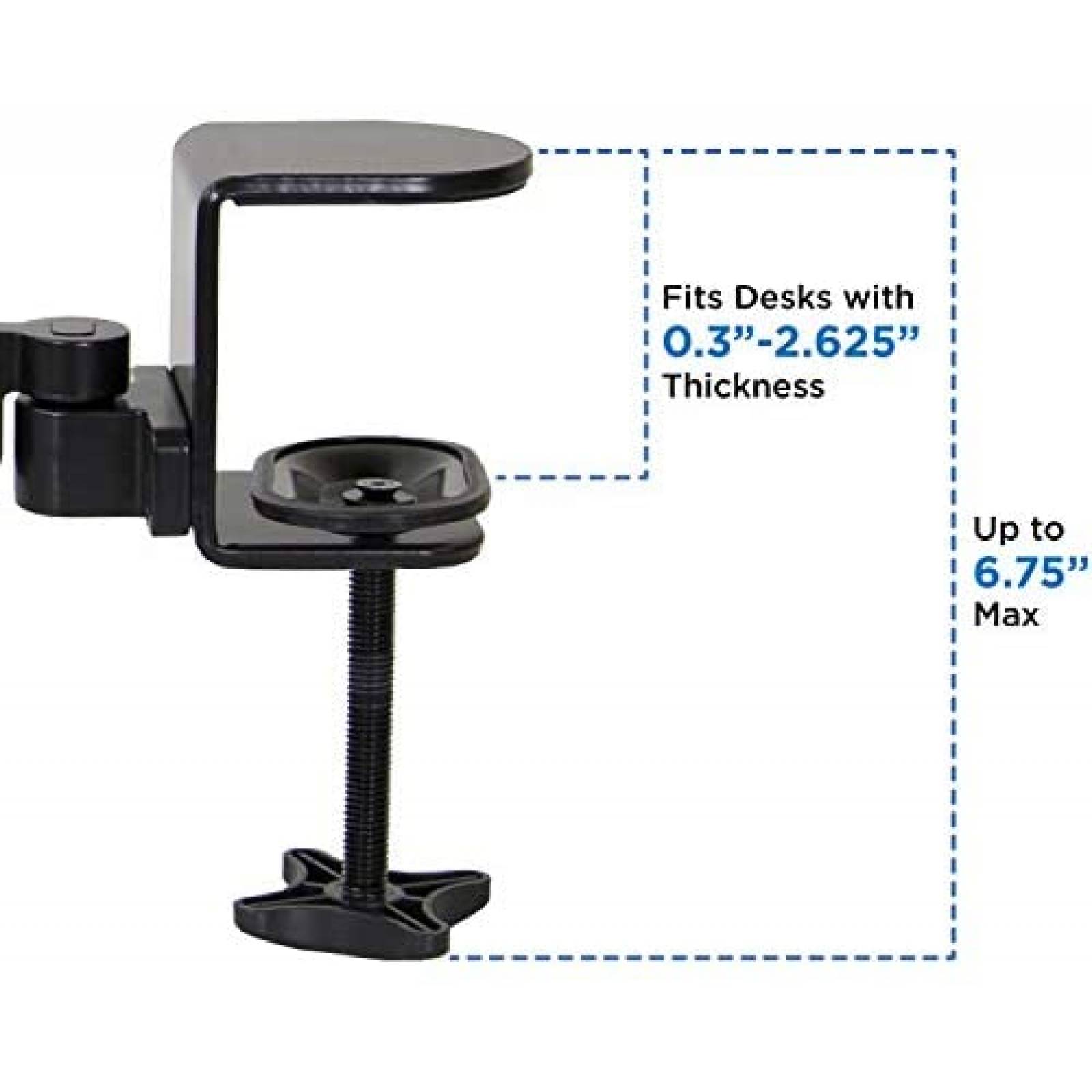 Reposa Brazo para Mesa Mount-It! MI-7145 Ajustable -Negro