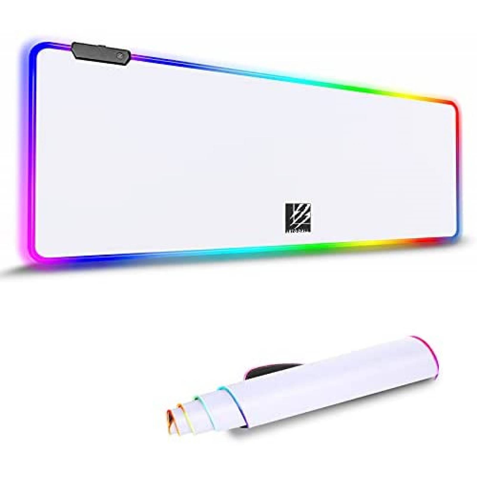Mousepad Gamer LETGOALL RGB 14 Modos de Luz Resistente