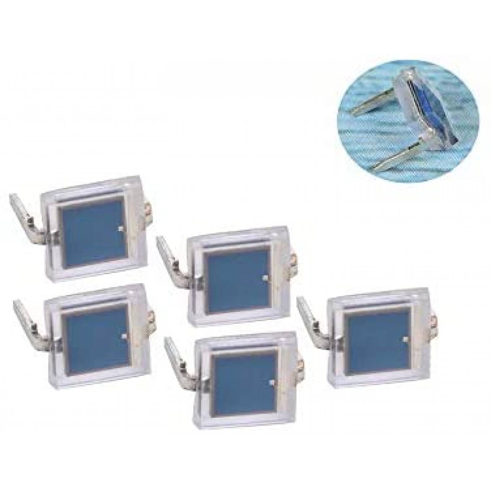 Fotodiodo Comimark BPW34 5 unidades Pin de silicio -Azul