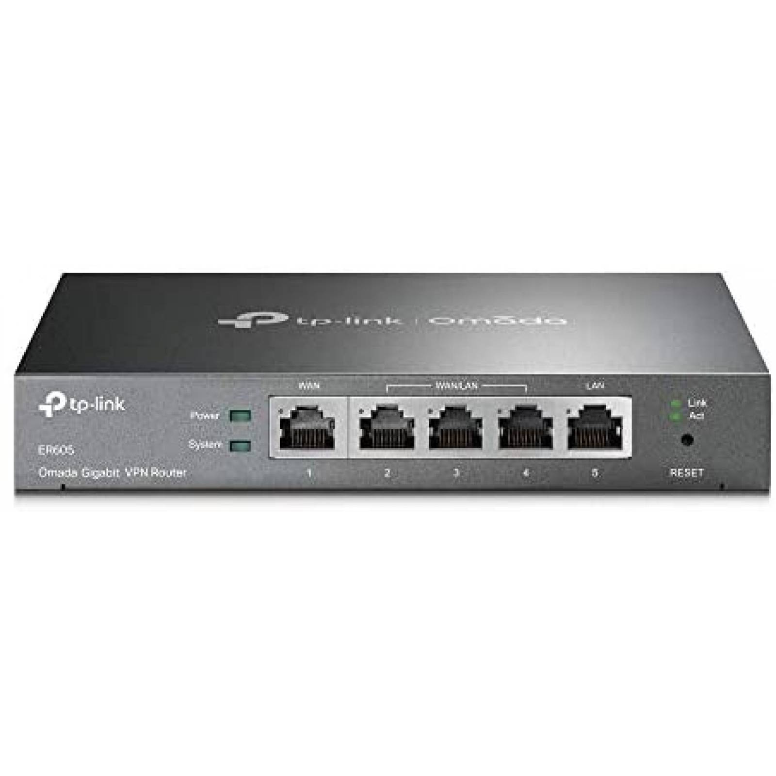 Router TP-Link VPN de 5 Puertos Gigabit WAN/LAN -Gris