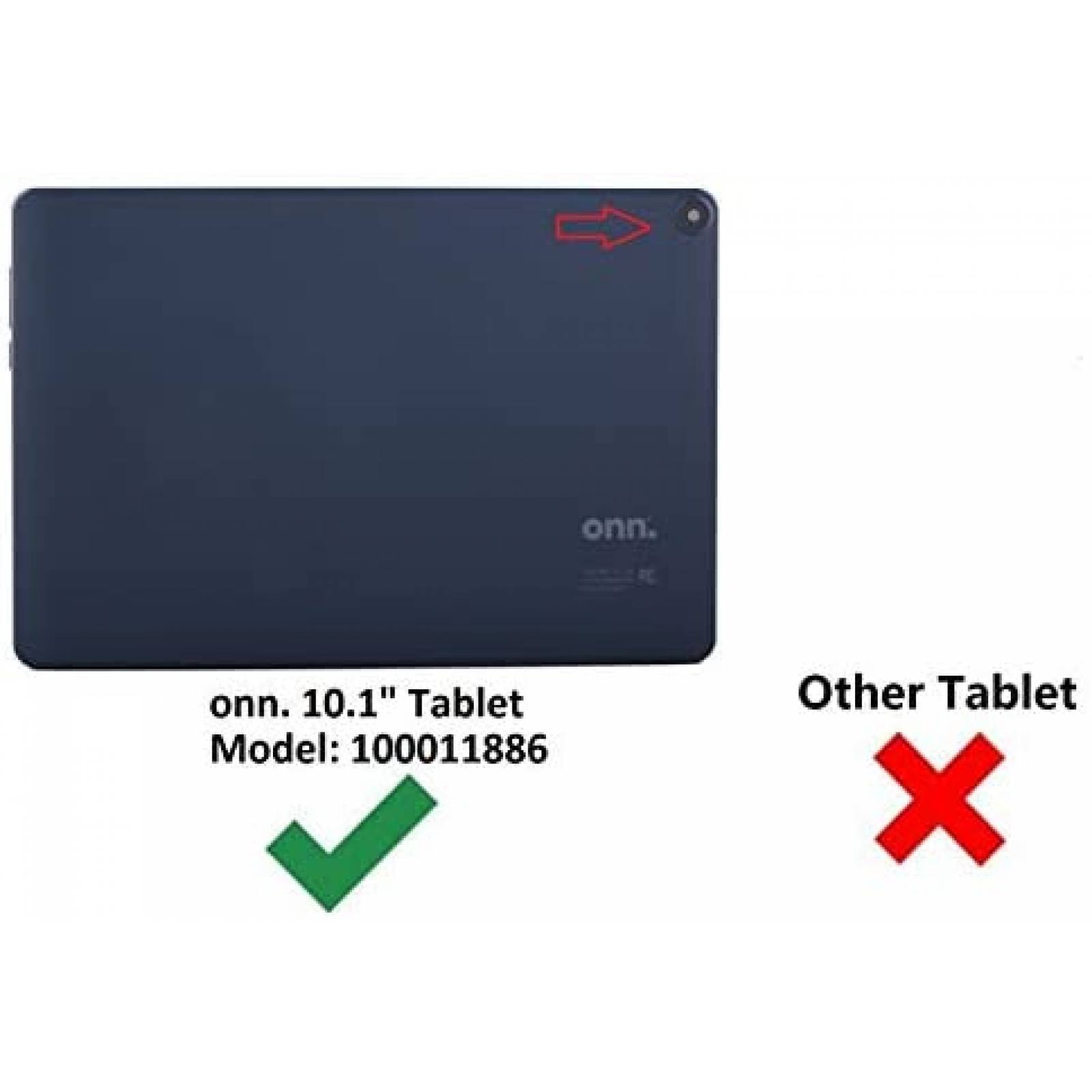 Funda para Tablet 8Wireless 10.1'' para ONN 100011886 -Azul