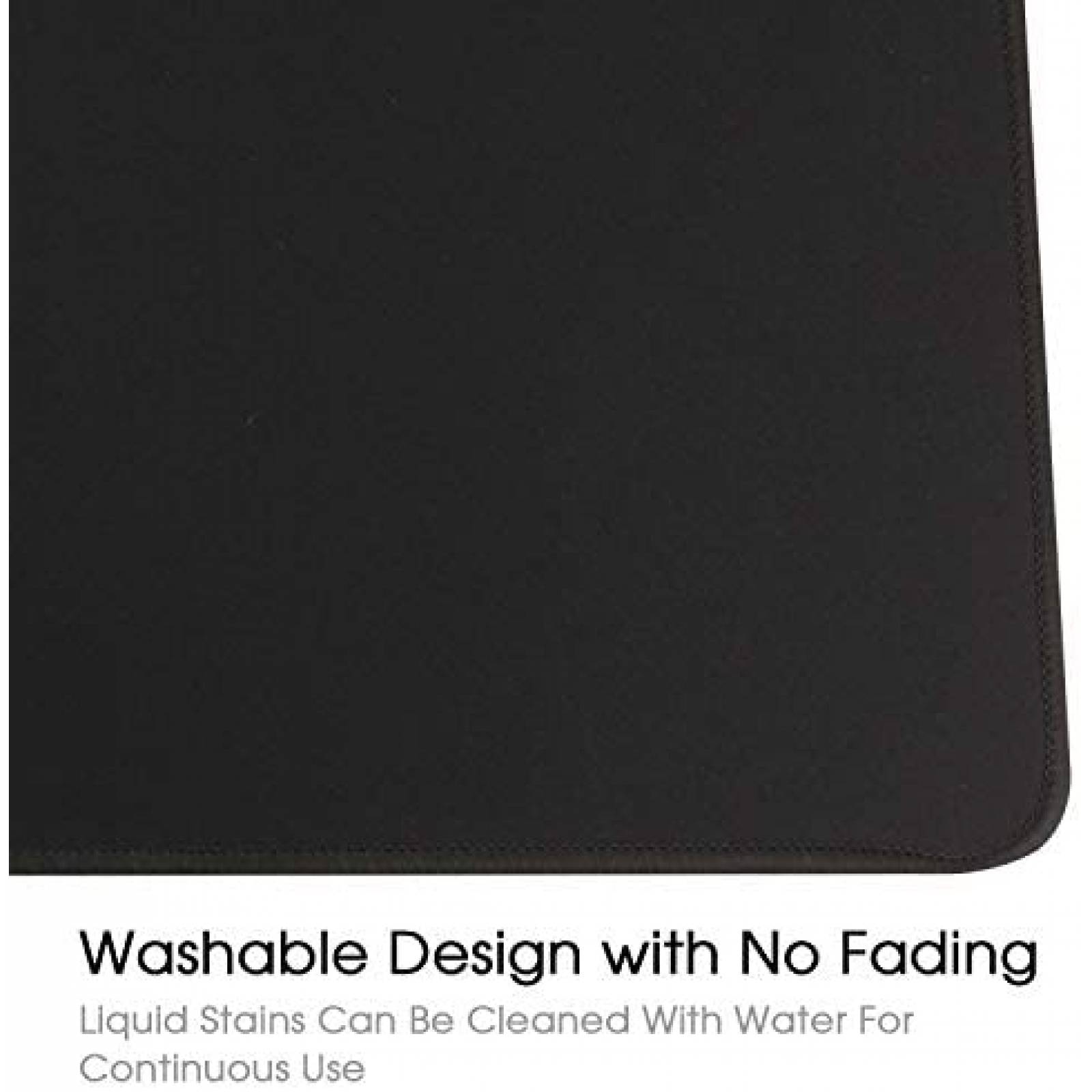 MousePad HIHUHEN Mouse pad-90x40 Gaming tamaño Largo -Negro