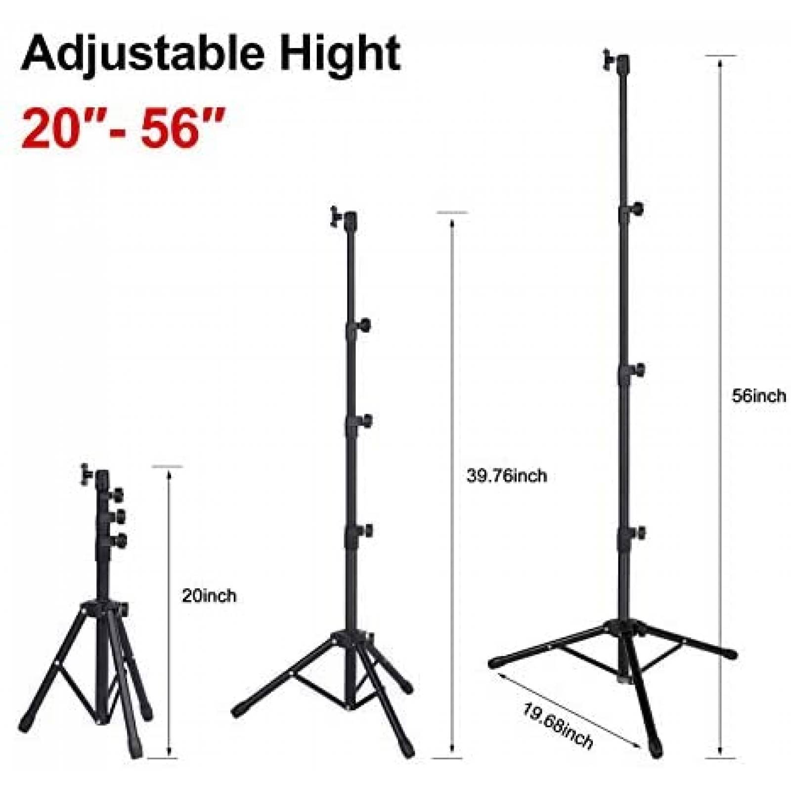 Tripoide T-SIGN Ajustable Rotatorio 360 14.5" -Negro