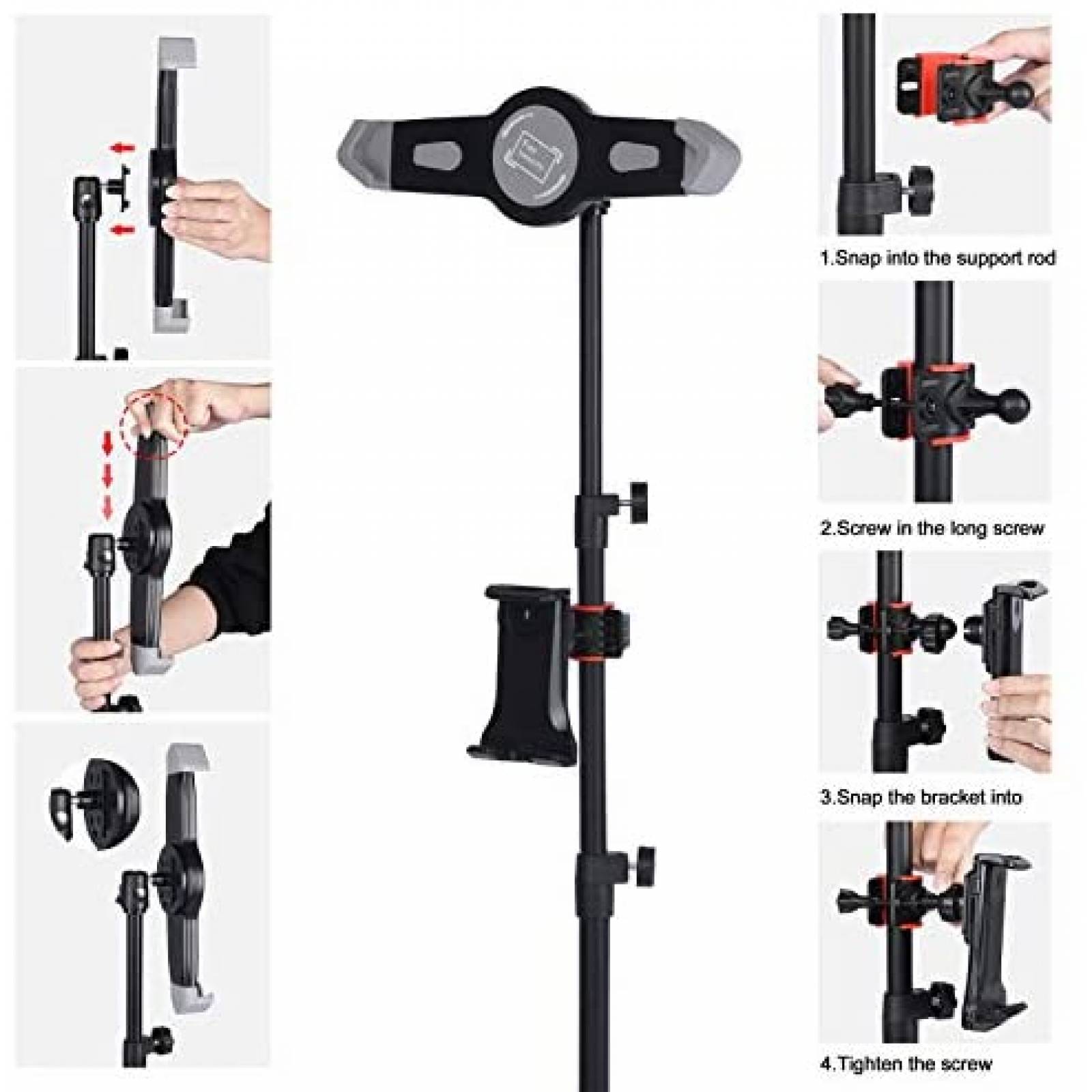 Tripoide T-SIGN Ajustable Rotatorio 360 14.5" -Negro