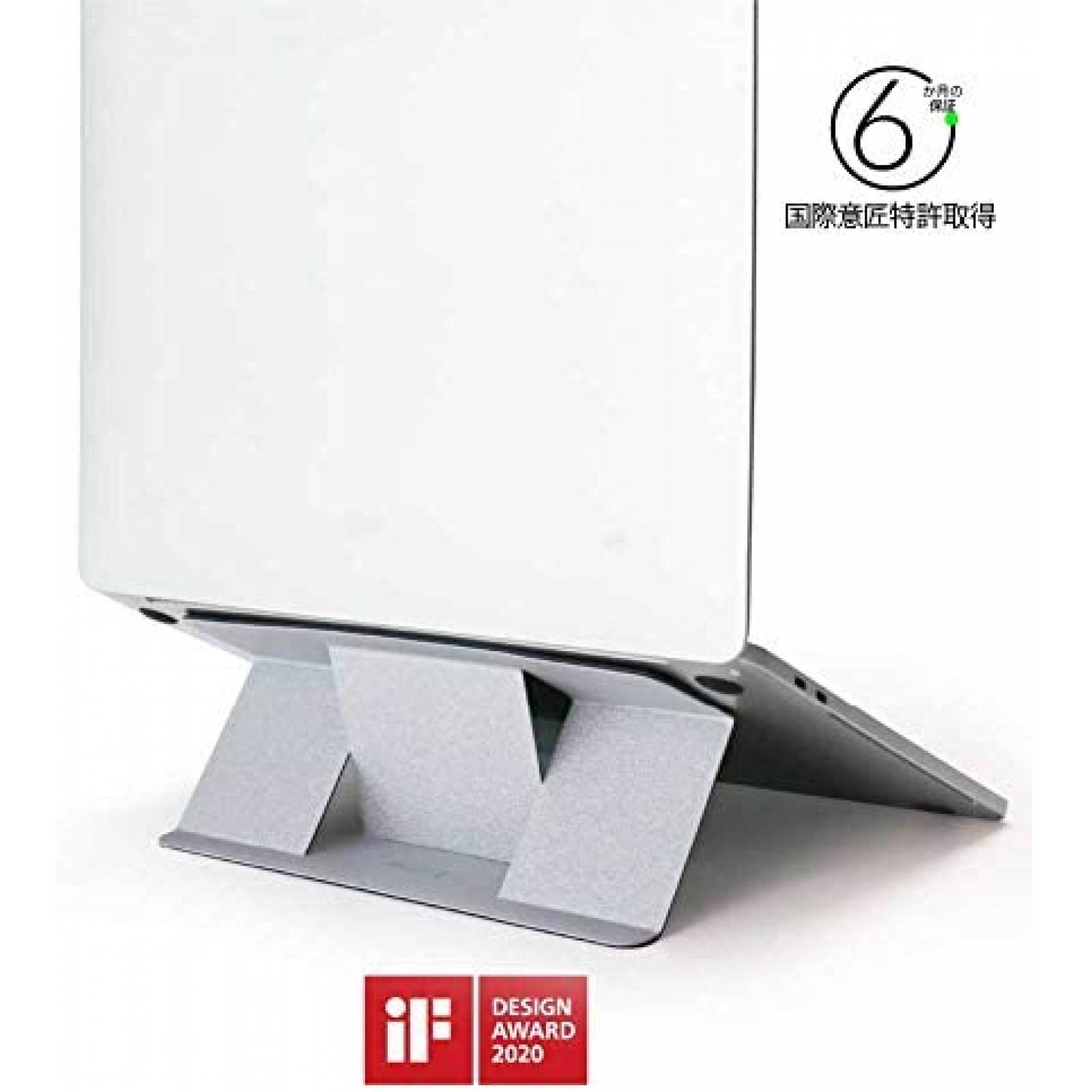Stand Ajustable MOFT para Laptop de 15.6'' 25 -Plata