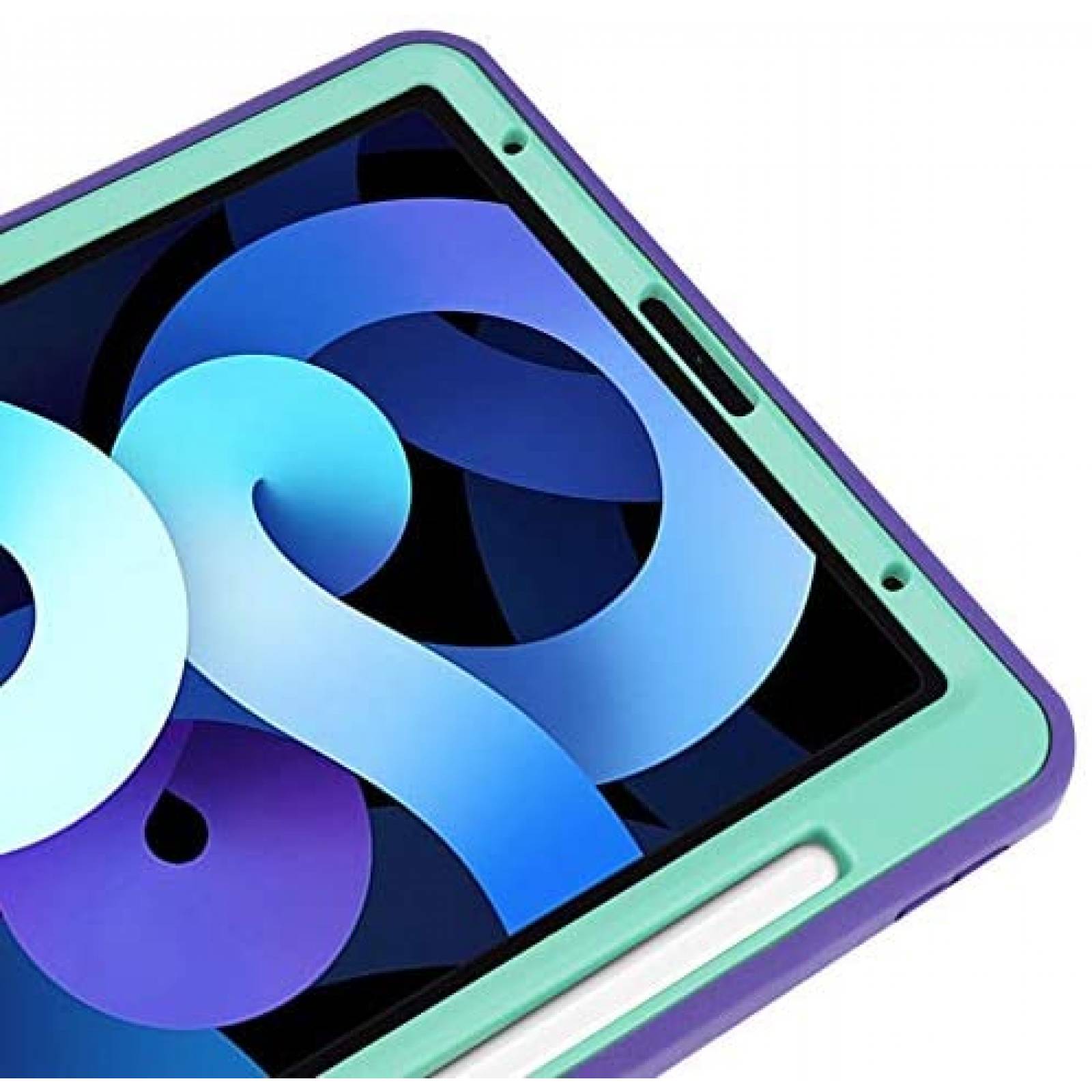 Funda Epicgadget para iPad Air 4 de 10.9'' -Celeste