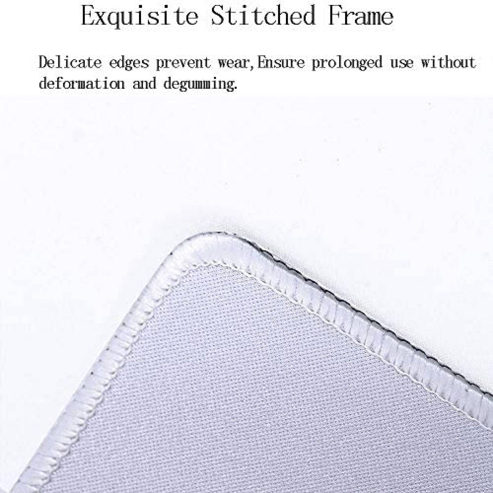 Mouse Pad Cafl de 9.8  11.8" Dwight Schrute -Blanco