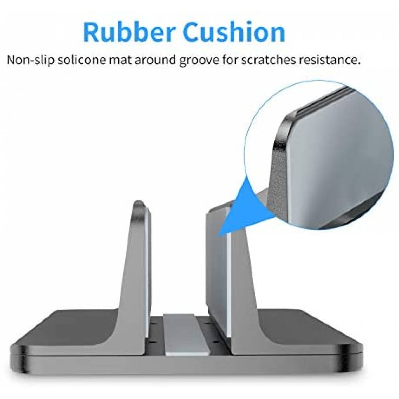 Stand Vertical Bewahly para Macbook Air o Pro/Tablet -Gris