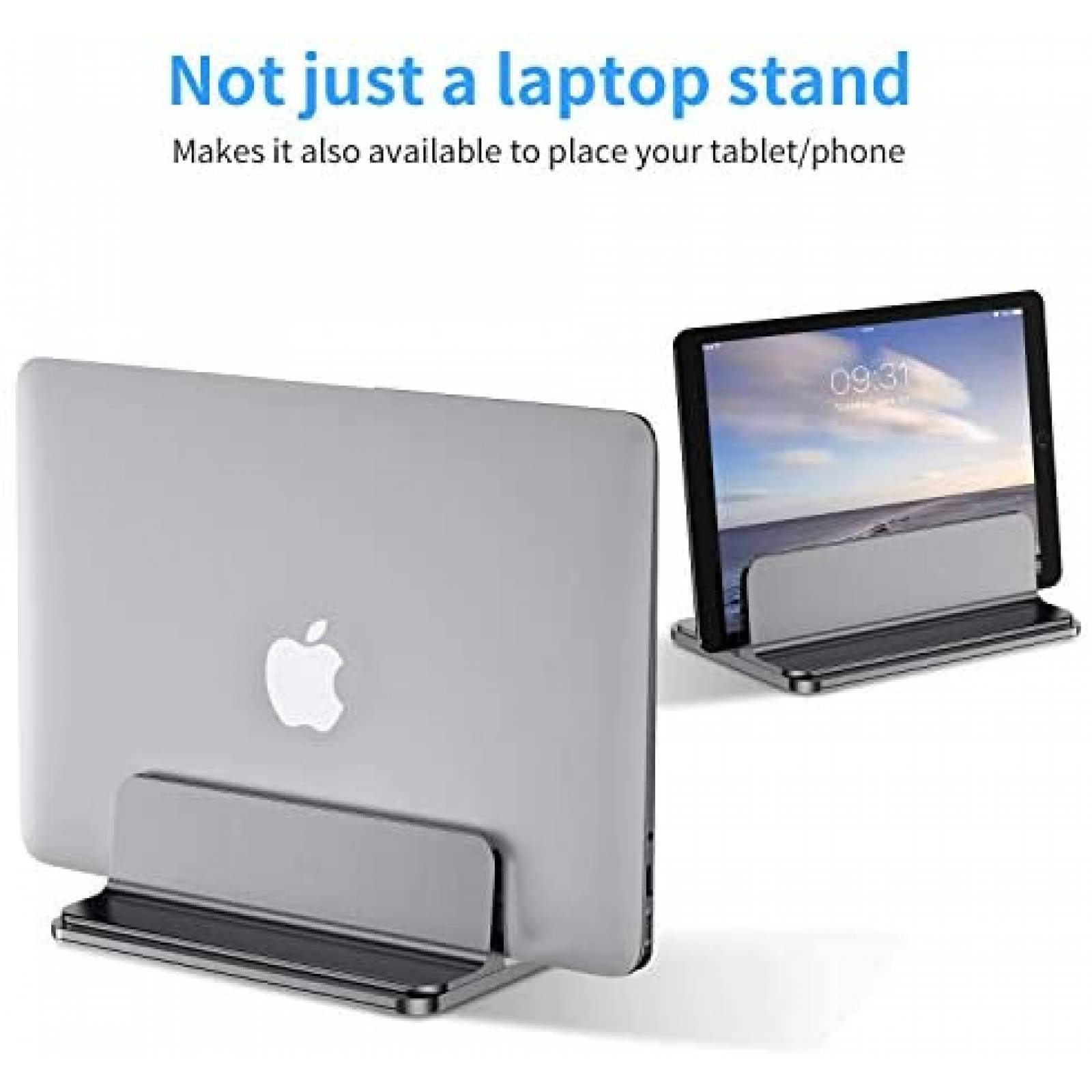 Stand Vertical Bewahly para Macbook Air o Pro/Tablet -Gris