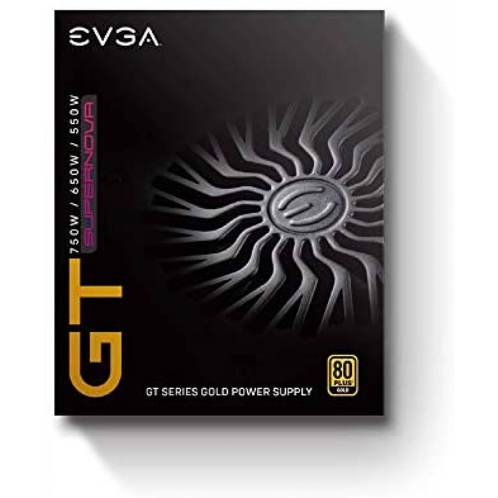 Fuente de Alimentacion EVGA 750 GT Supernova 80 Plus Gold