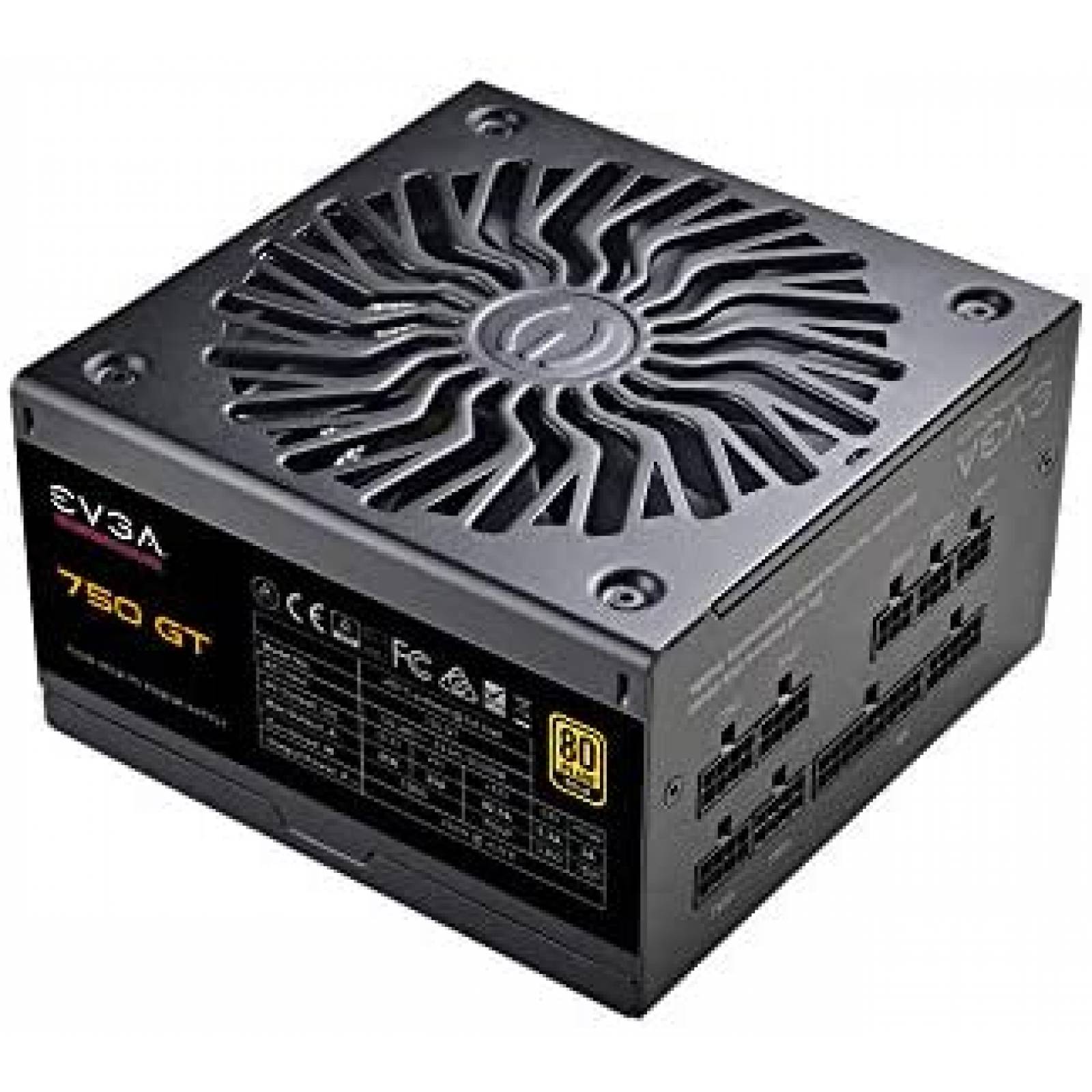 Fuente de Alimentacion EVGA 750 GT Supernova 80 Plus Gold