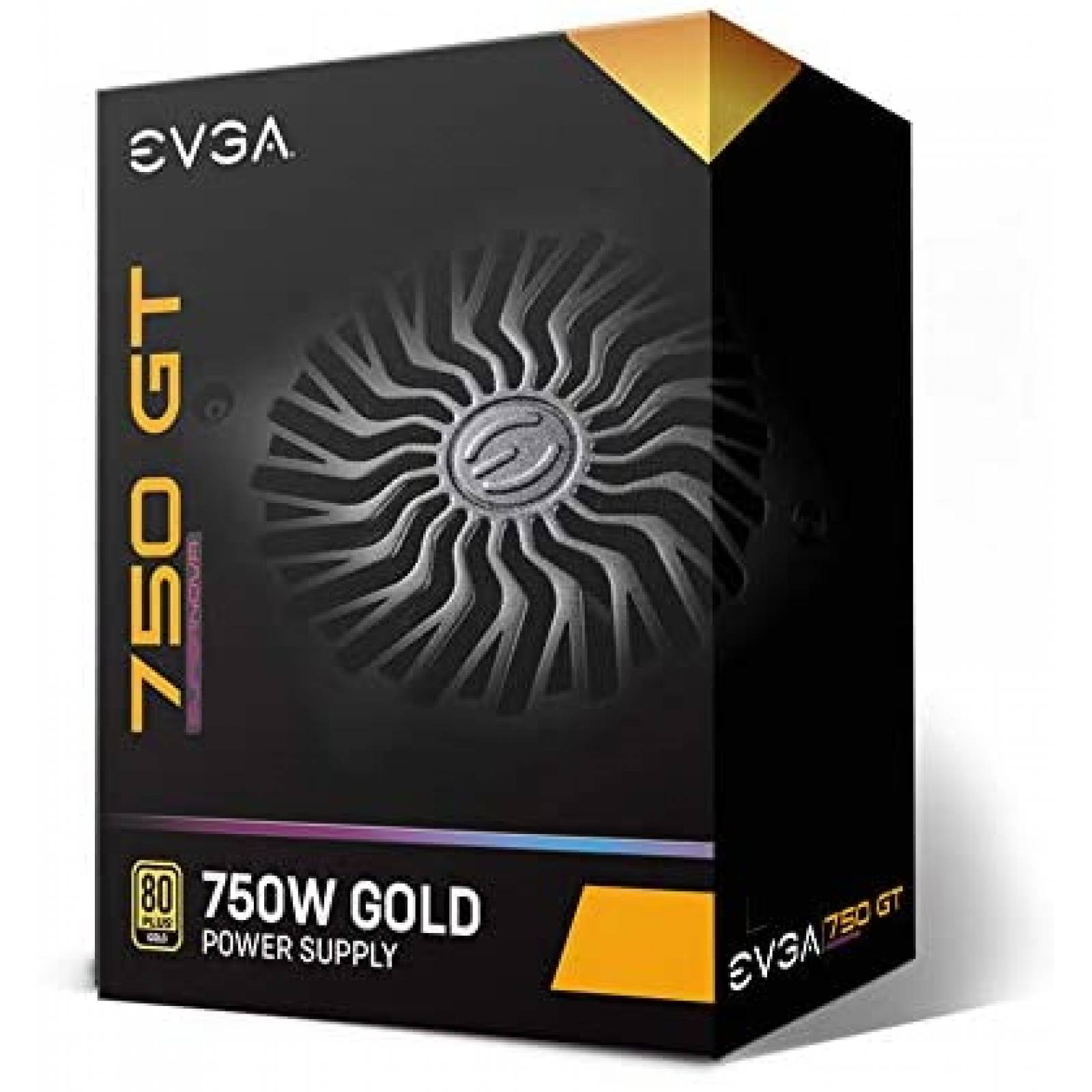 Fuente de Alimentacion EVGA 750 GT Supernova 80 Plus Gold