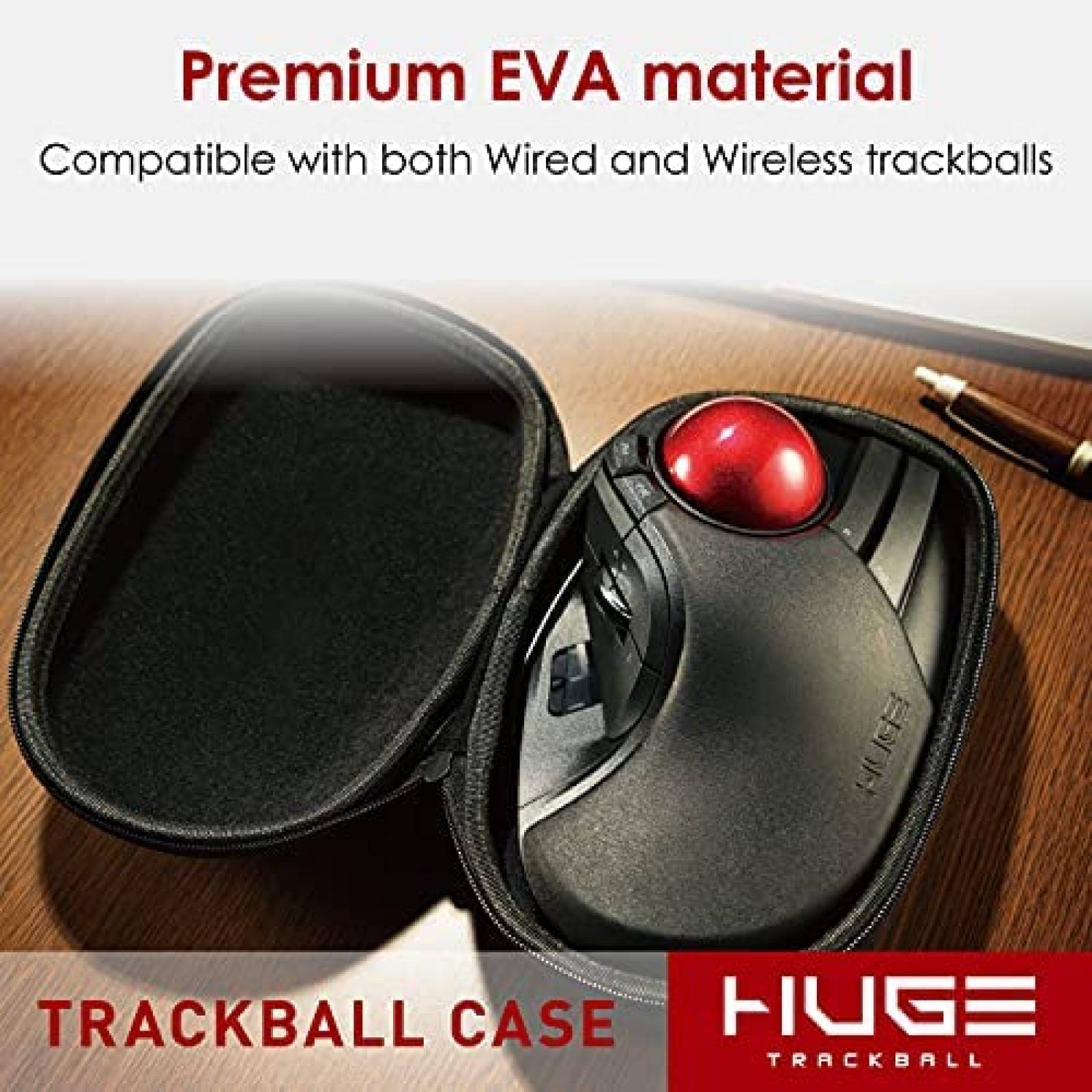 Estuche Rigido Elecom Para Mouse M-HT Series  -Negro