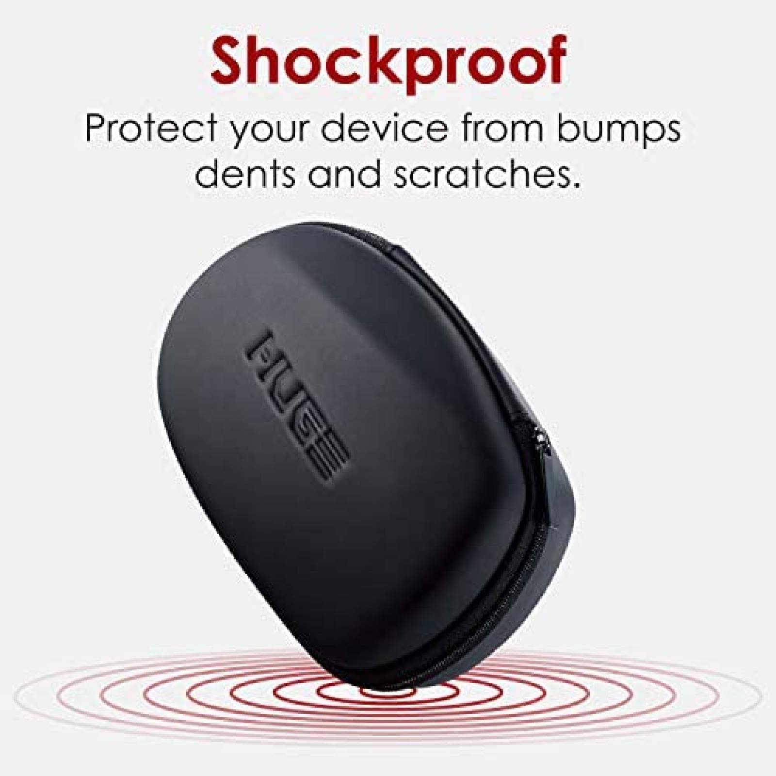Estuche Rigido Elecom Para Mouse M-HT Series  -Negro