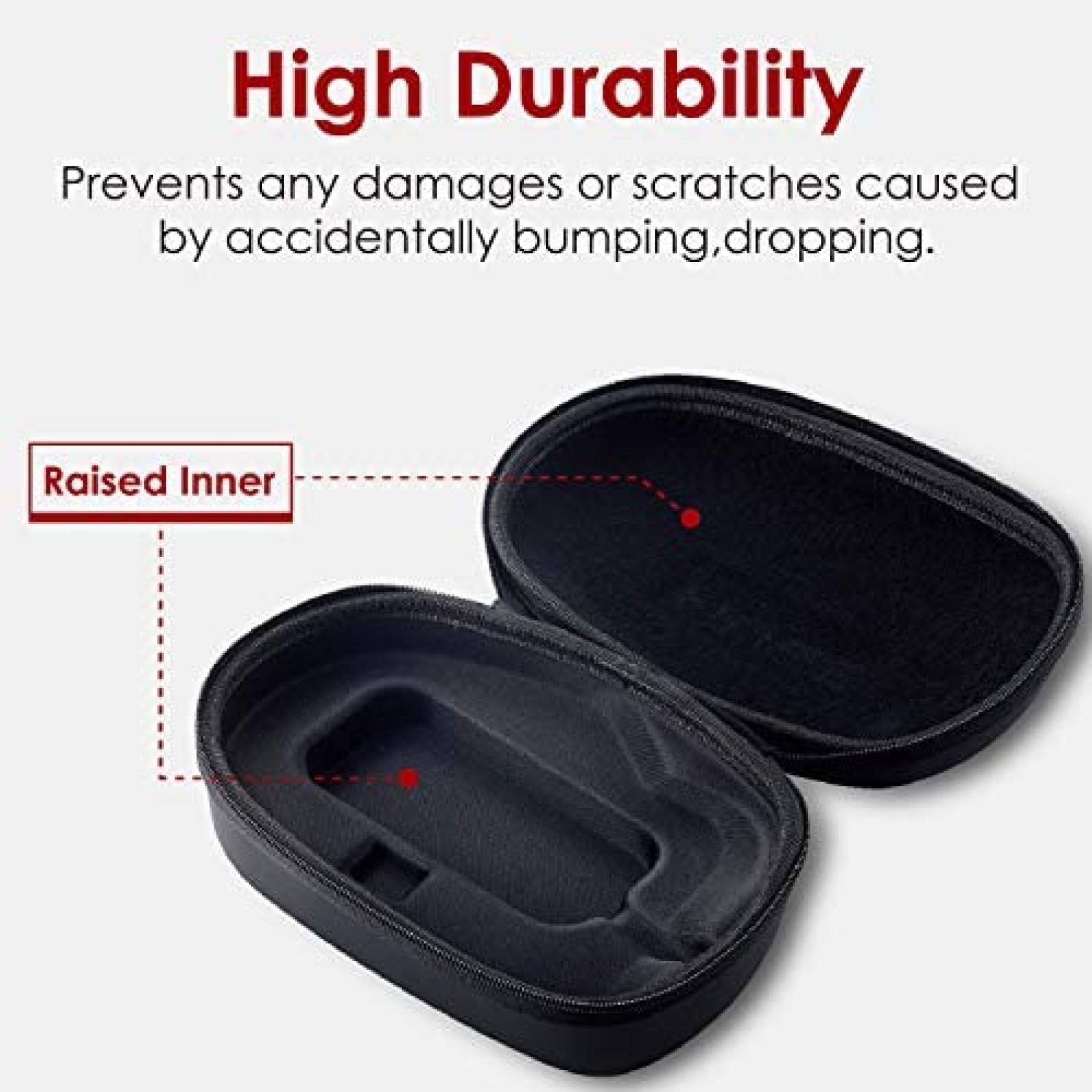Estuche Rigido Elecom Para Mouse M-HT Series  -Negro
