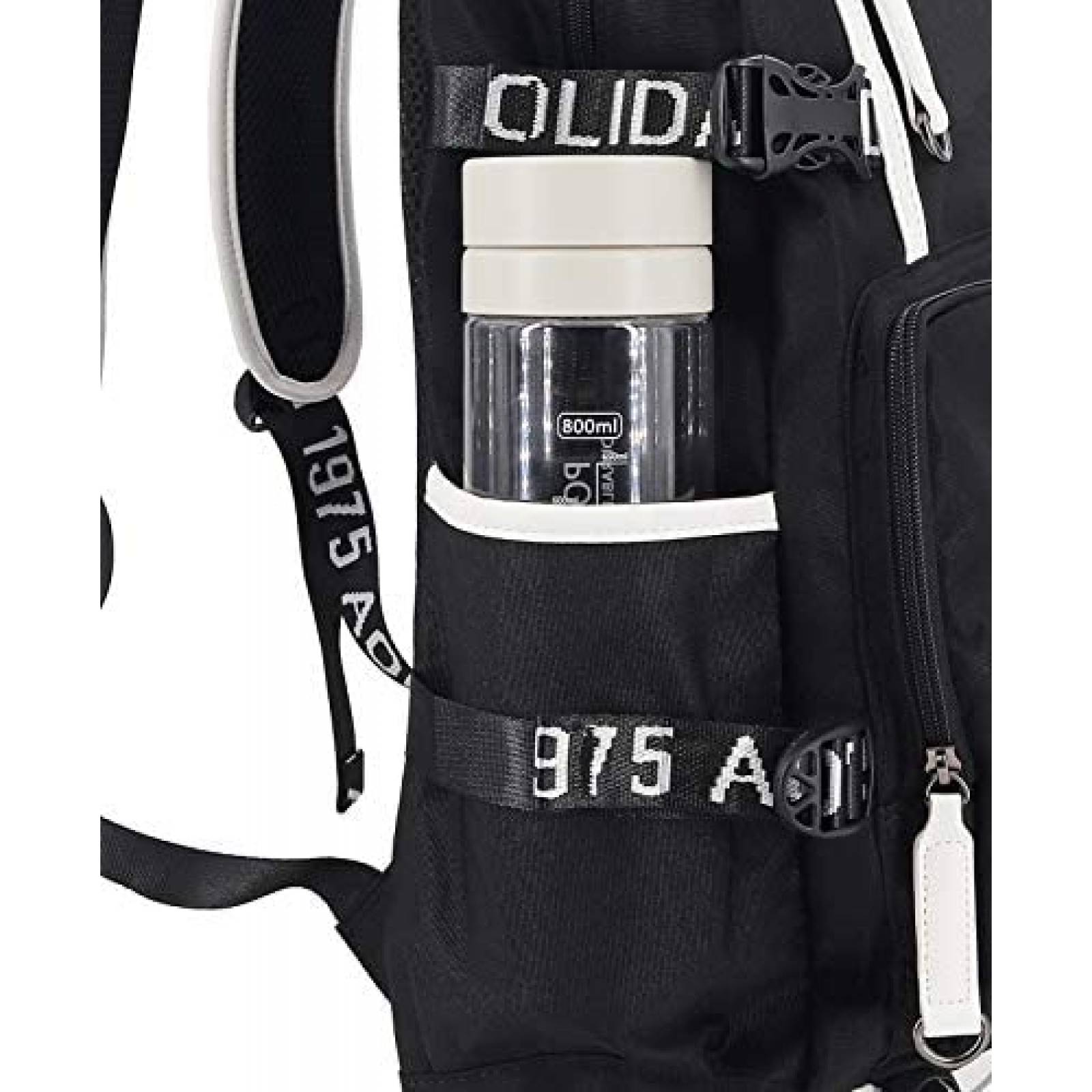 Roffatide Anime My Hero Academia Izuku Midoriya Katsuki Bakugo Mochila Para Portátil Con Puerto De Carga