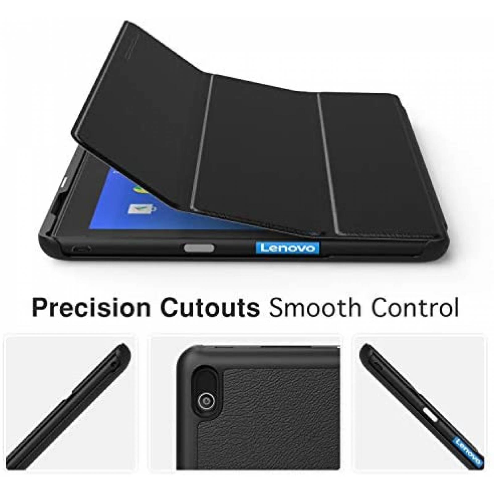 Funda Triple MoKo para Lenovo Tab E10 de 10.1'' -Negro