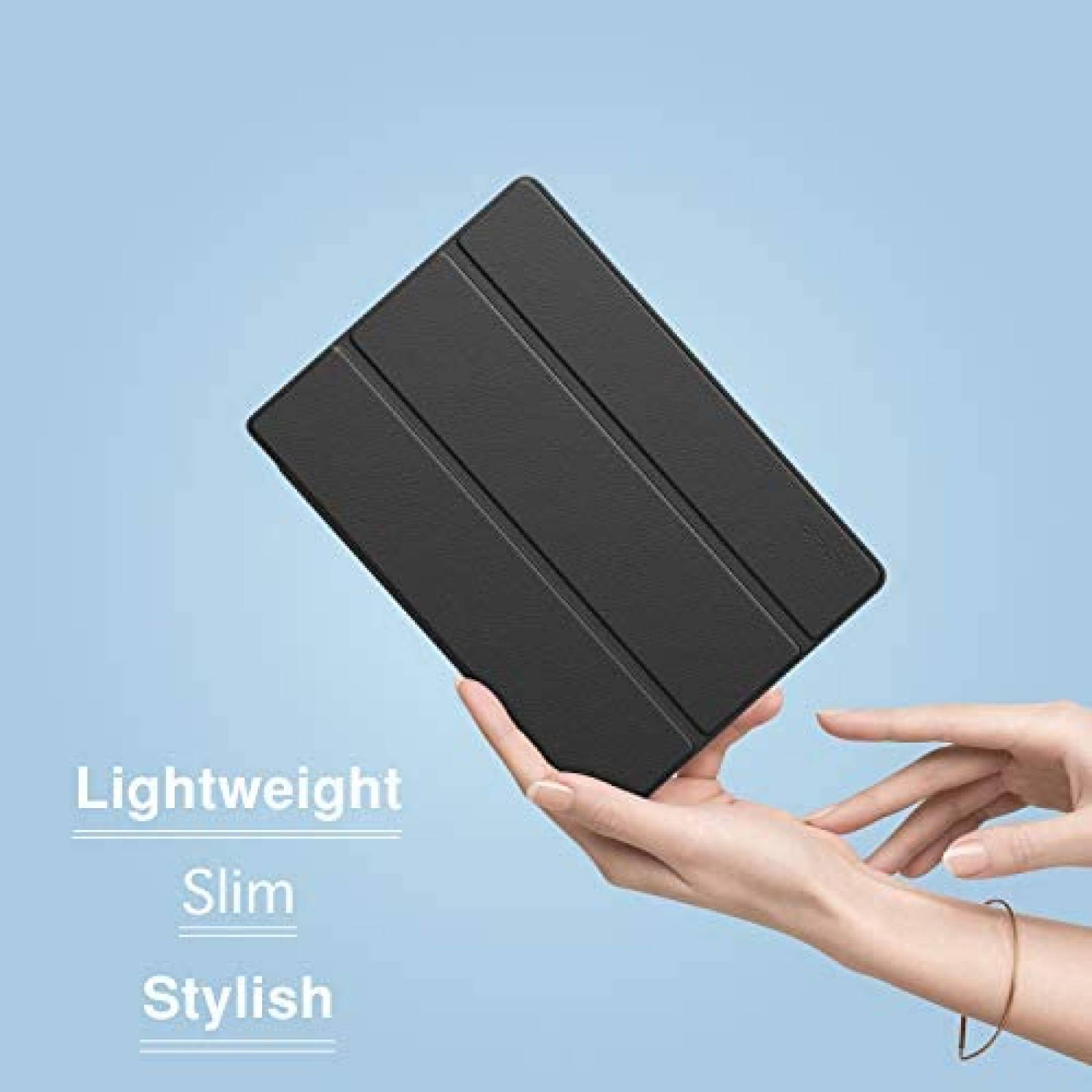 Funda Triple MoKo para Lenovo Tab E10 de 10.1'' -Negro
