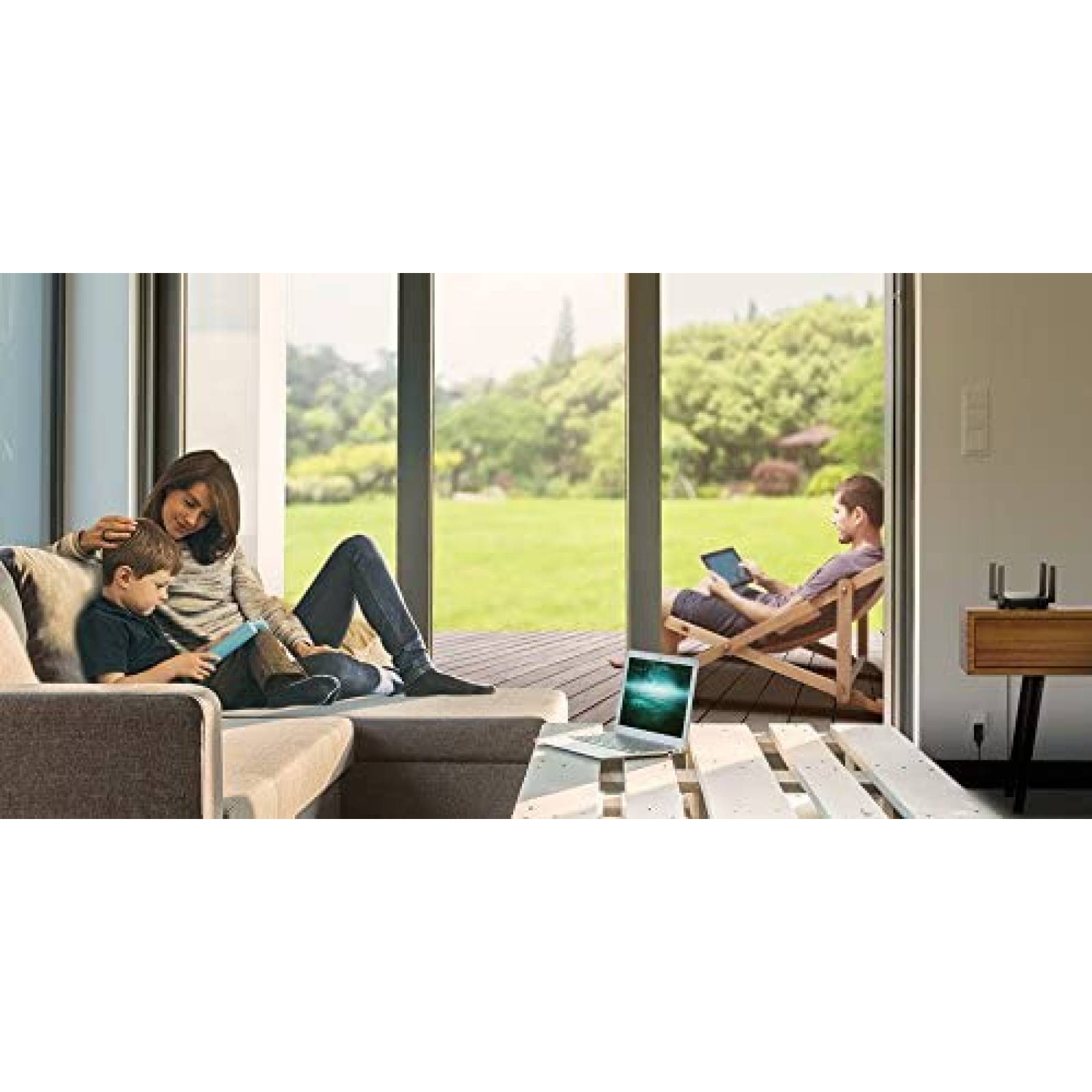 Repetidor de Seal Linksys RE9000 Wi-Fi Rango Extendido