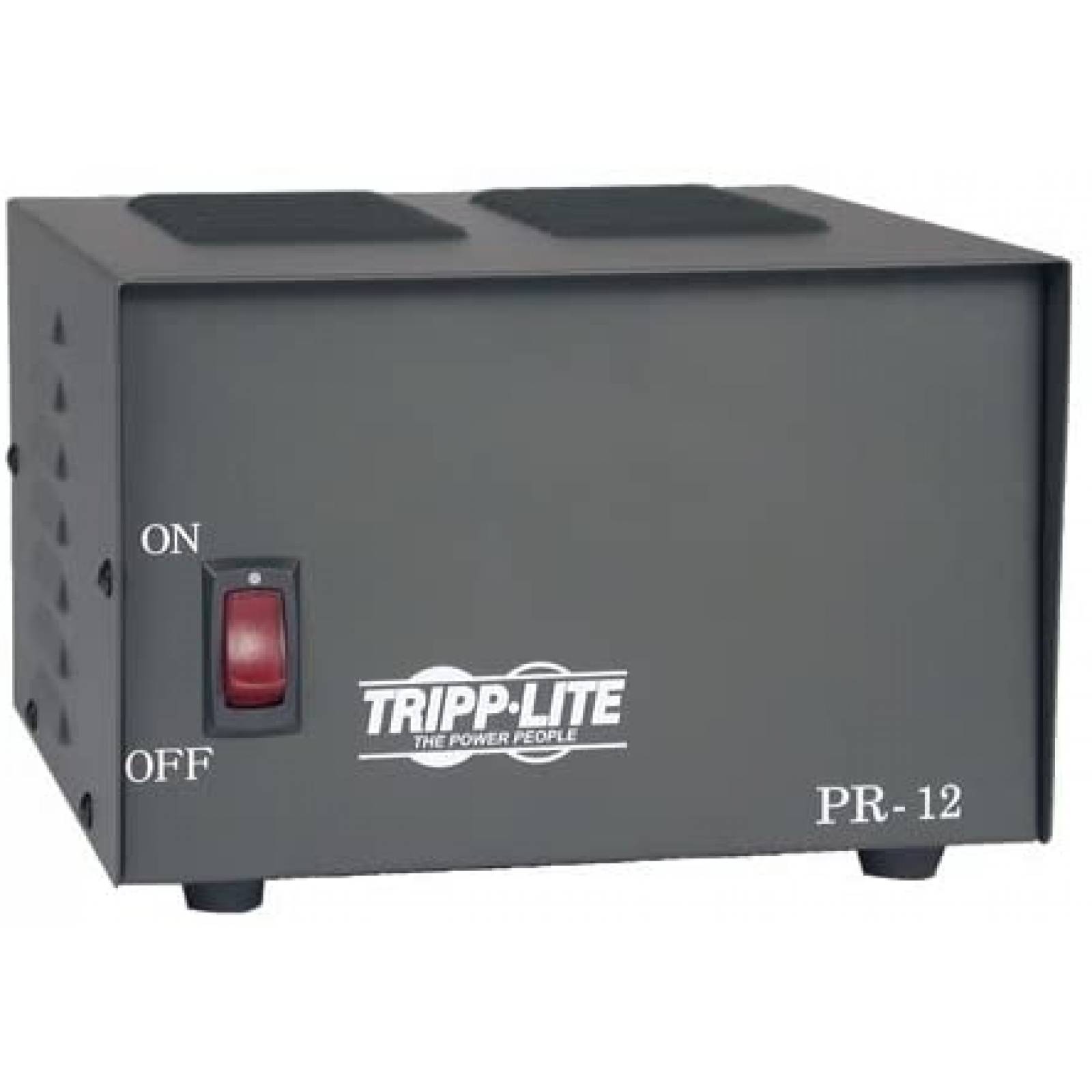 Fuente de alimentacion Tripp Lite PR12 12-Amp DC -Gris