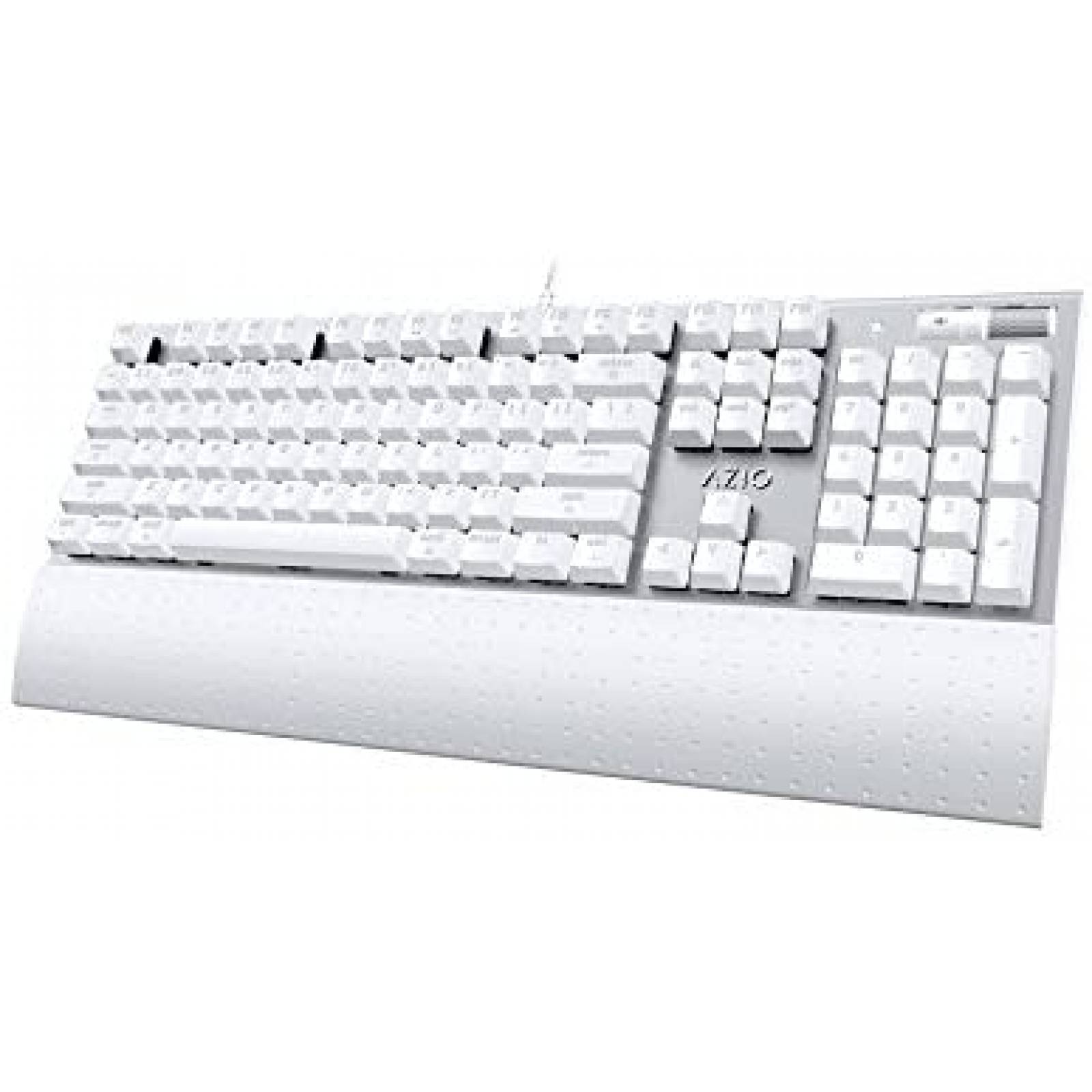 Teclado Mecanico Azio USB para Mac con Luz LED -Blanco