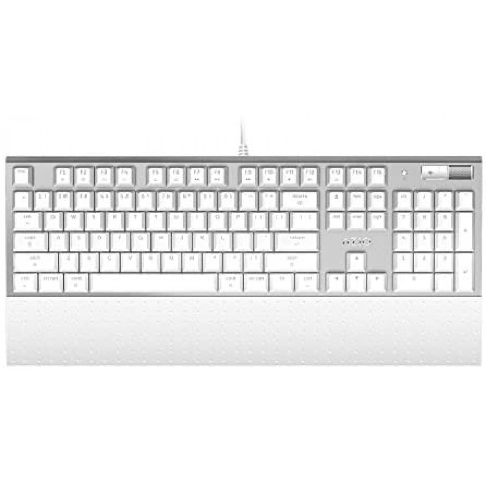 Teclado Mecanico Azio USB para Mac con Luz LED -Blanco