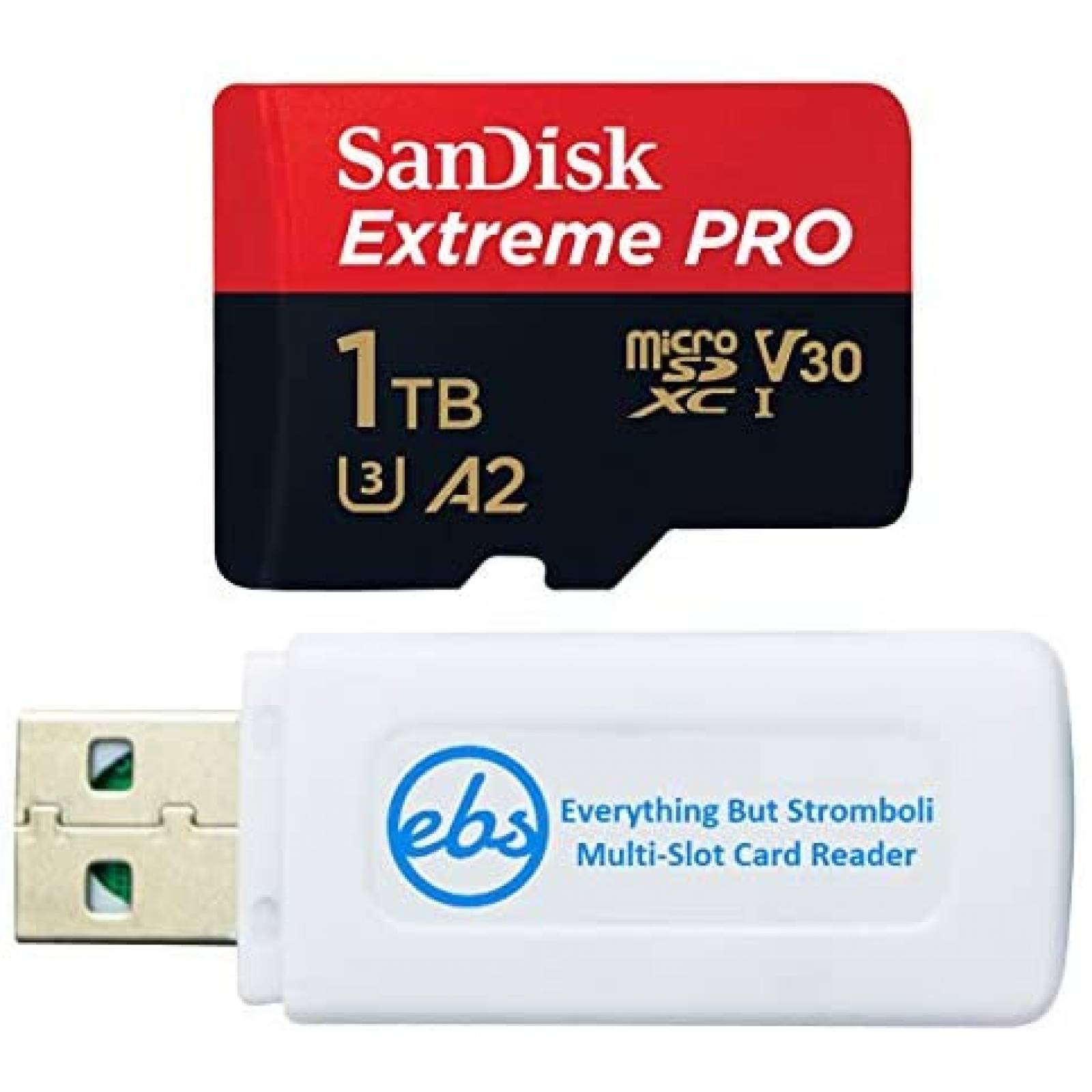 Memoria SanDisk Extreme Pro 1TB Micro SD telefono -Negro