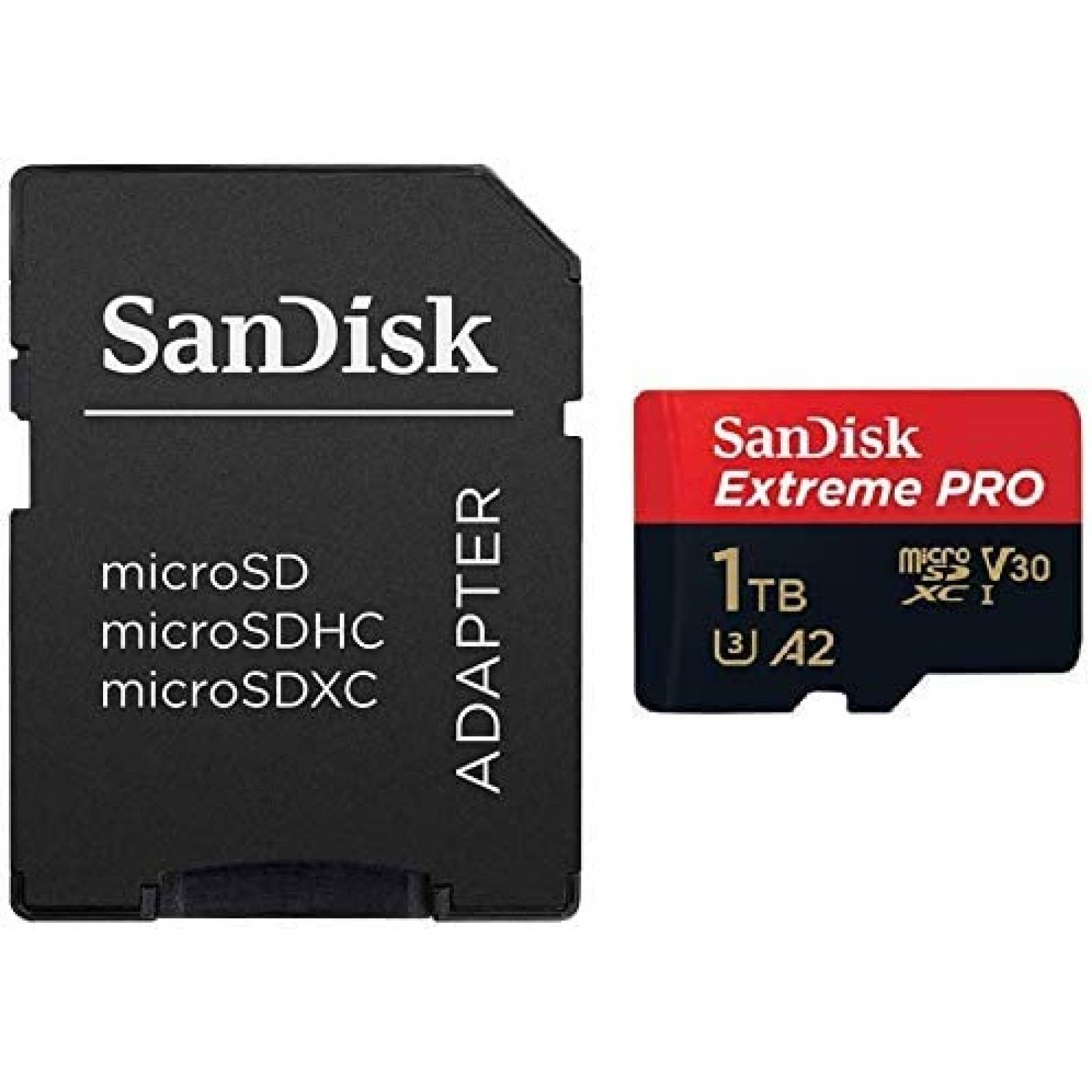Memoria SanDisk Extreme Pro 1TB Micro SD telefono -Negro
